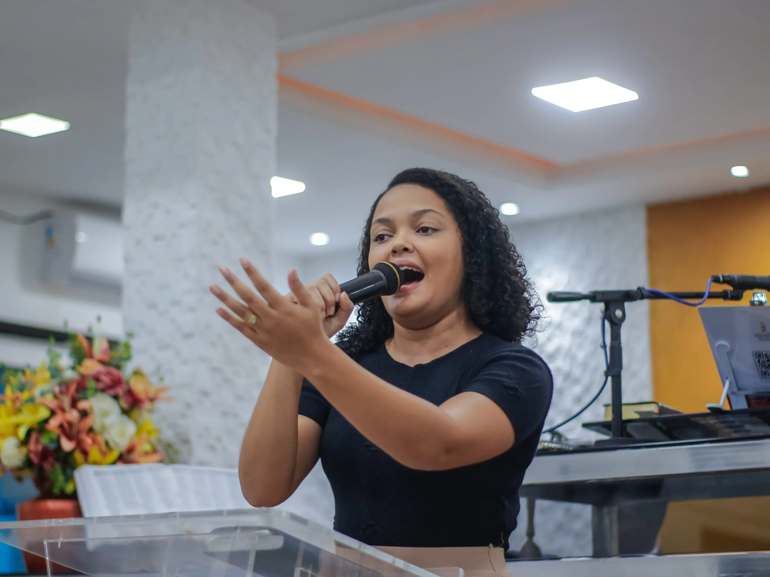 AD Chã do Pilar realiza culto de gratidão pelo 3° aniversário do departamento ADCOM - Imagem: Anderson Siqueira/ADCOM