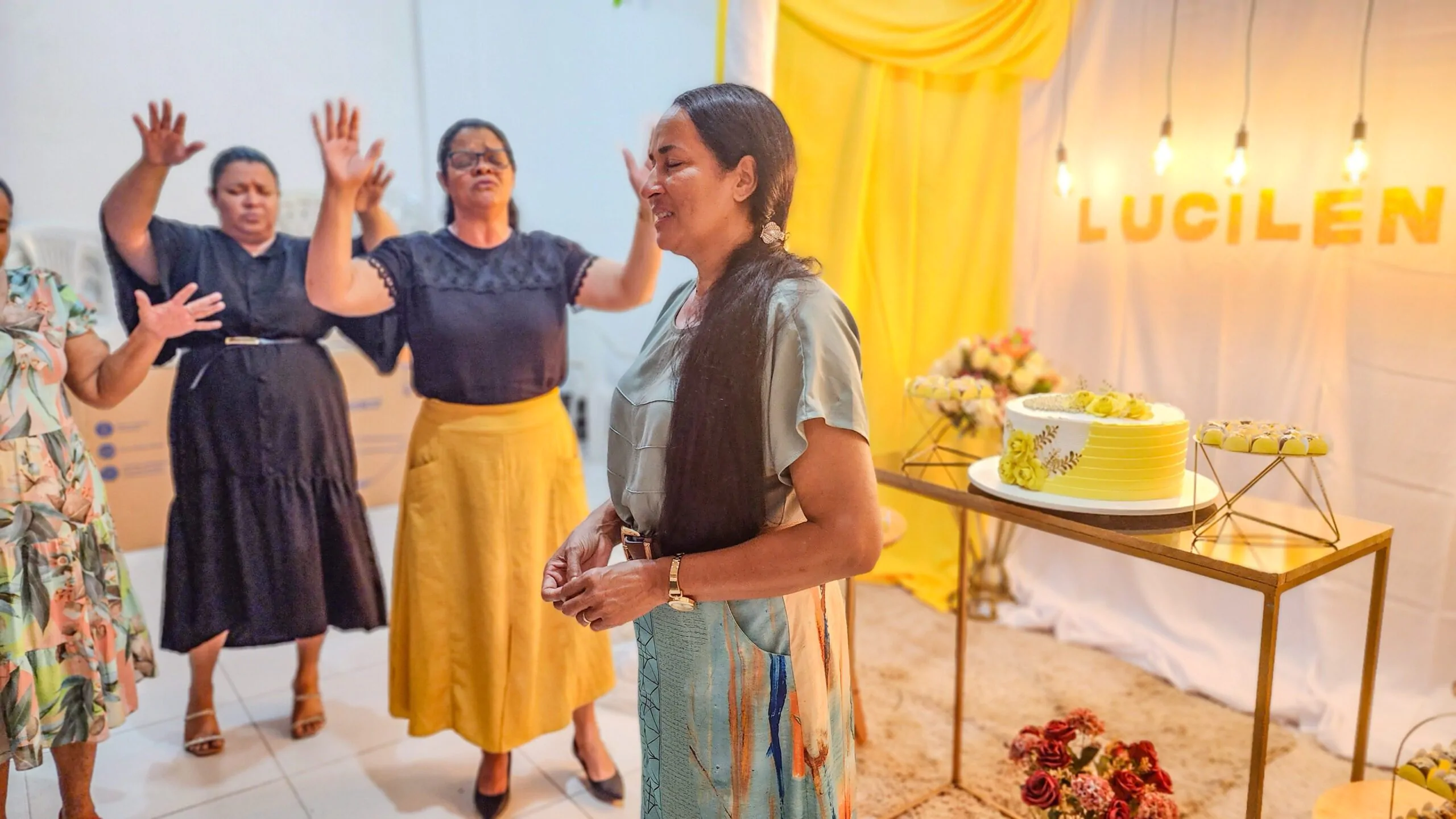 AD Chã do Pilar celebra o aniversário da irmã Lucilene Oliveira – Imagem: Nataniely Nogueira/ADCOM