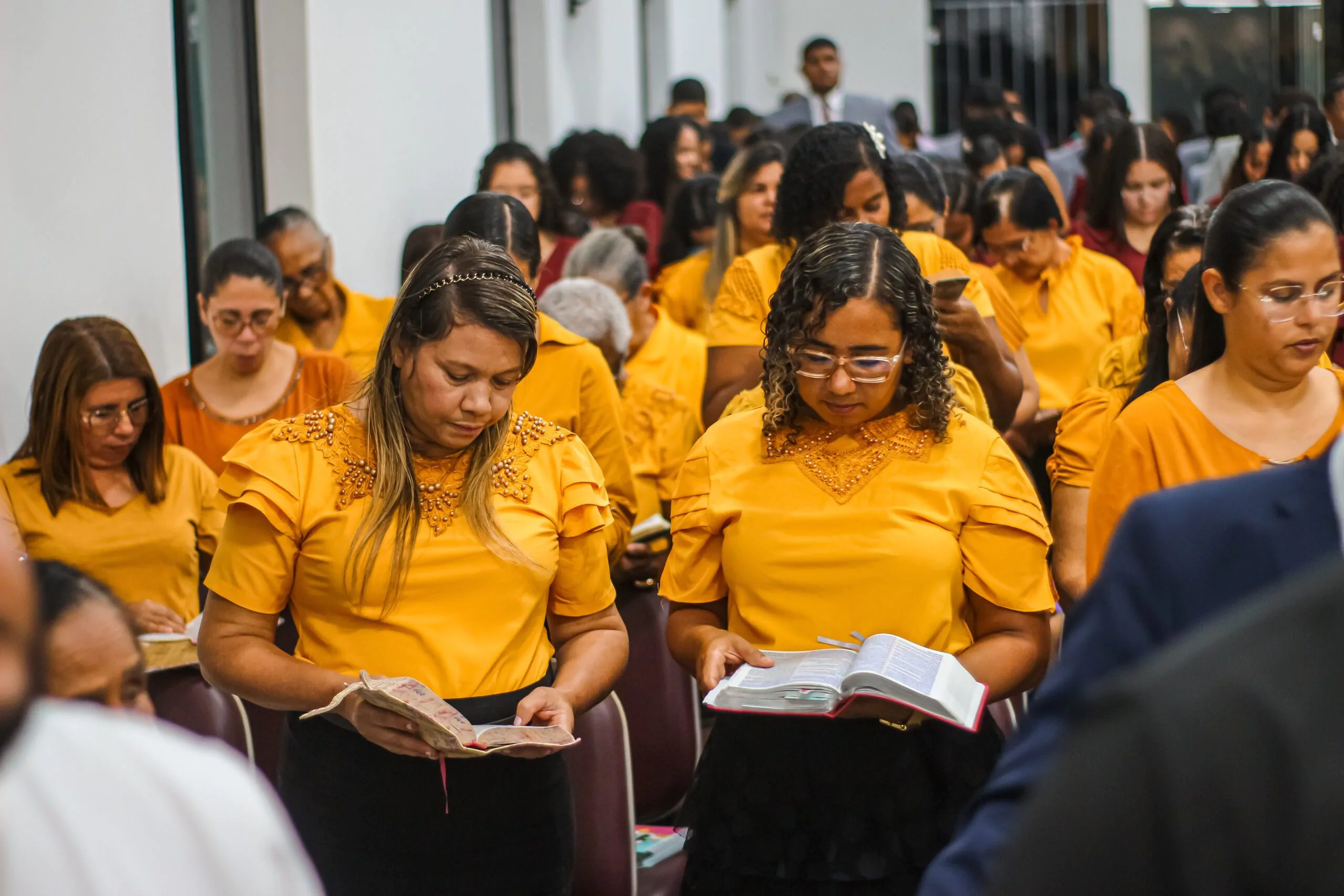 Pastor Pedro Idalino ministra na Santa Ceia de junho da AD Chã do Pilar – Imagem: Anderson Siqueira/ADCOM