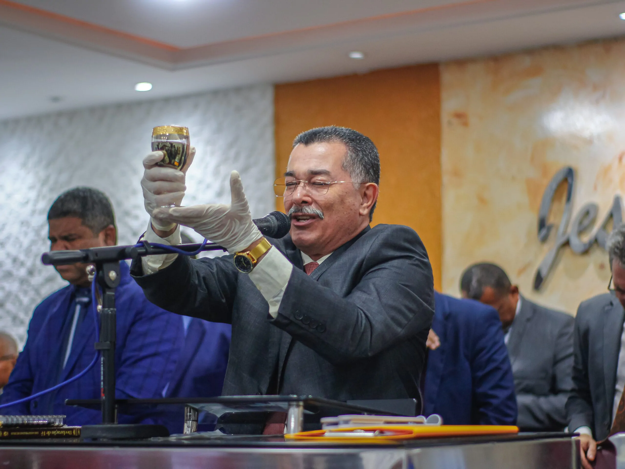 AD Chã do Pilar celebra a Santa Ceia do mês de julho - Imagem: Anderson Siqueira/ADCOM