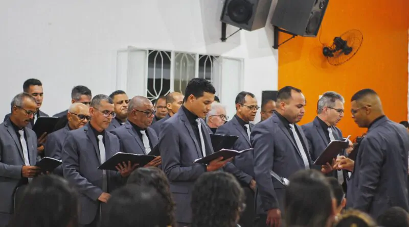 Departamento Ceifeiros do Rei comemora o seu 14º aniversário na congregação Manguaba - Imagem: Adimael Siqueira/ADCOM