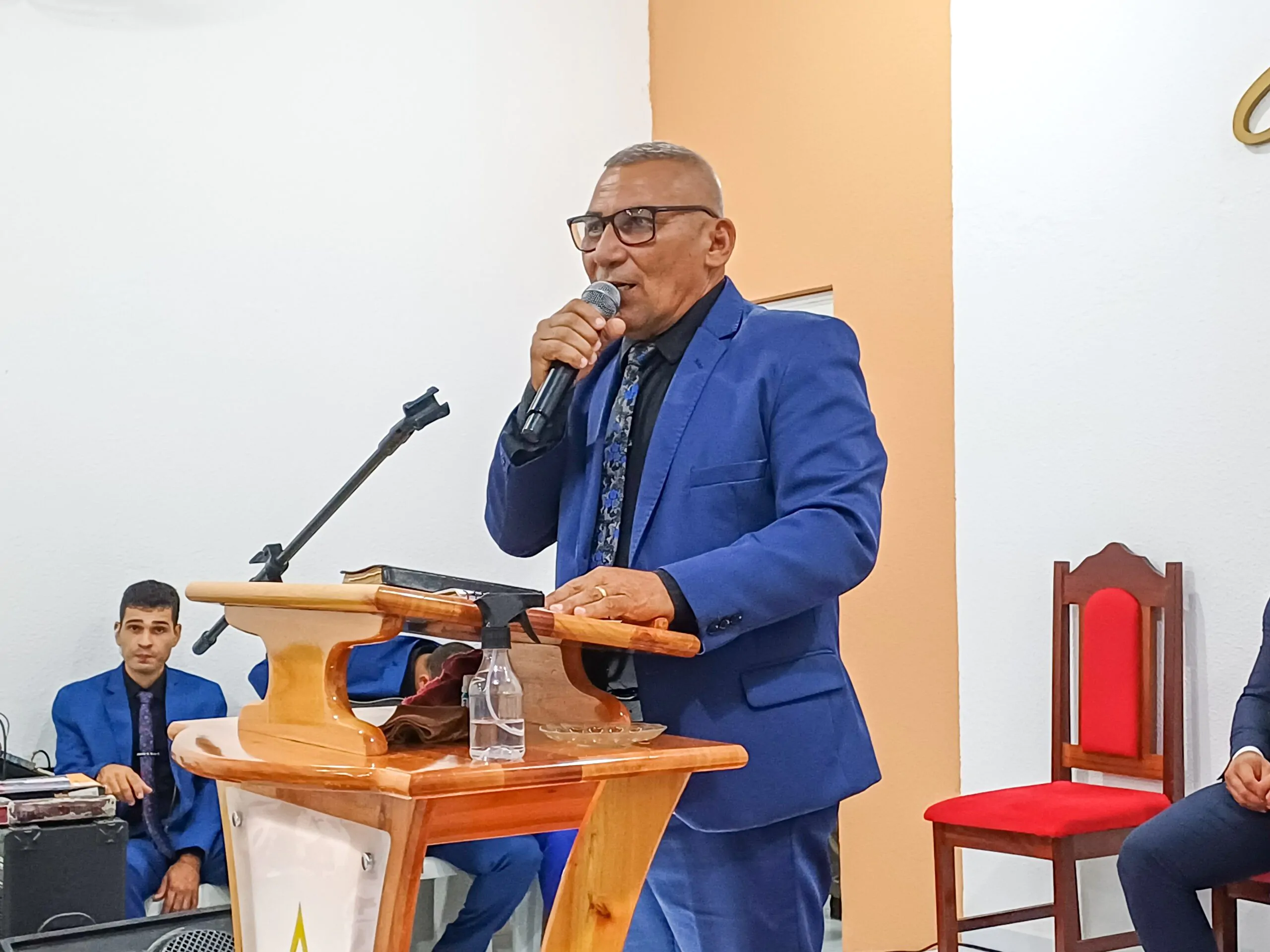 Terceiro aniversário do departamento de senhores Gideões de Cristo acontece no Imburí – Imagem: Eduarda dos Santos/ADCOM