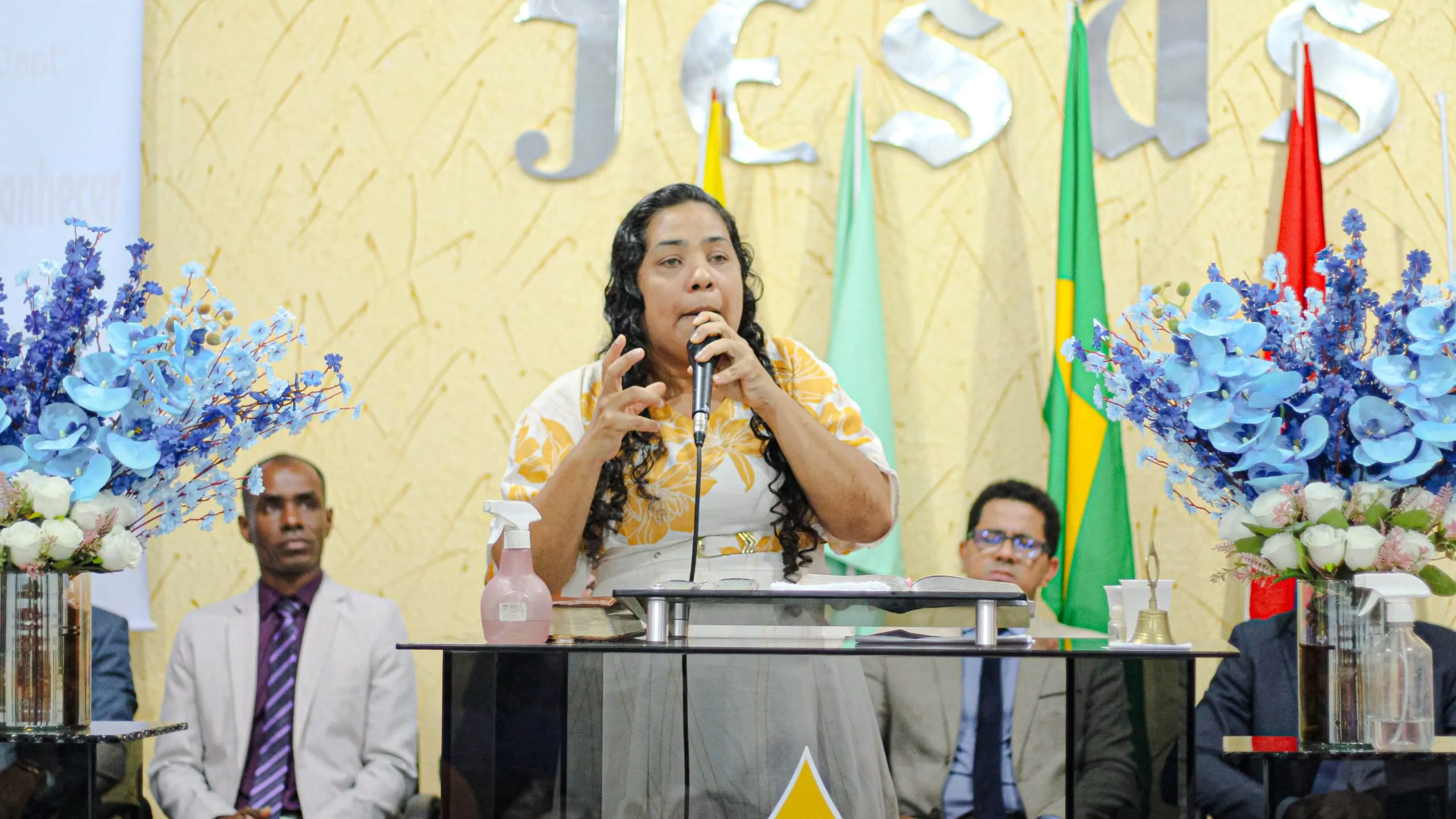 18 anos do departamento de senhoras, círculo de oração, consagração e visitadoras da congregação Manguaba - Imagem: Adimael Siqueira/ADCOM