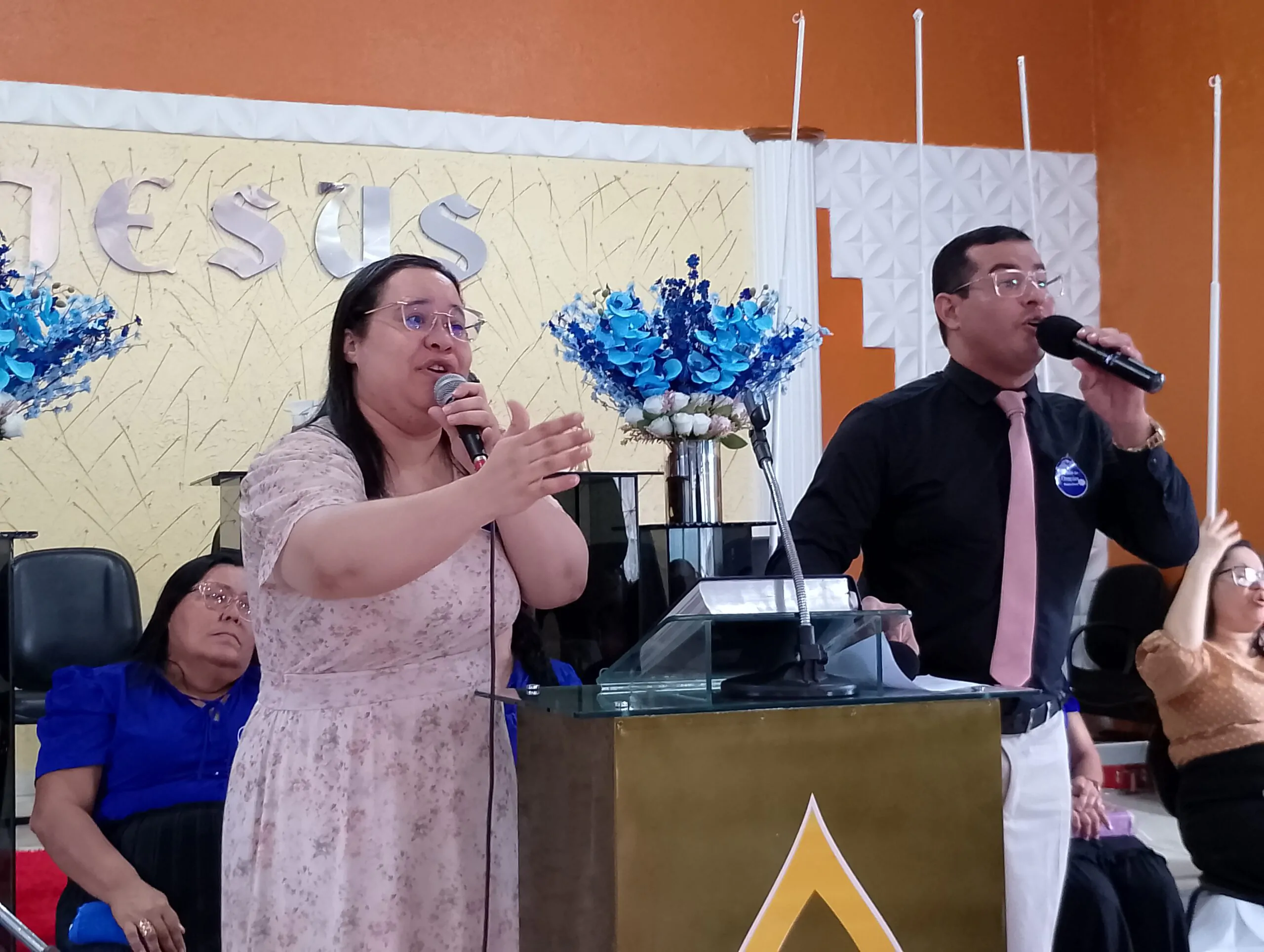 18 anos do departamento de senhoras, círculo de oração, consagração e visitadoras da congregação Manguaba - Imagem: Marcos Vicente/ADCOM