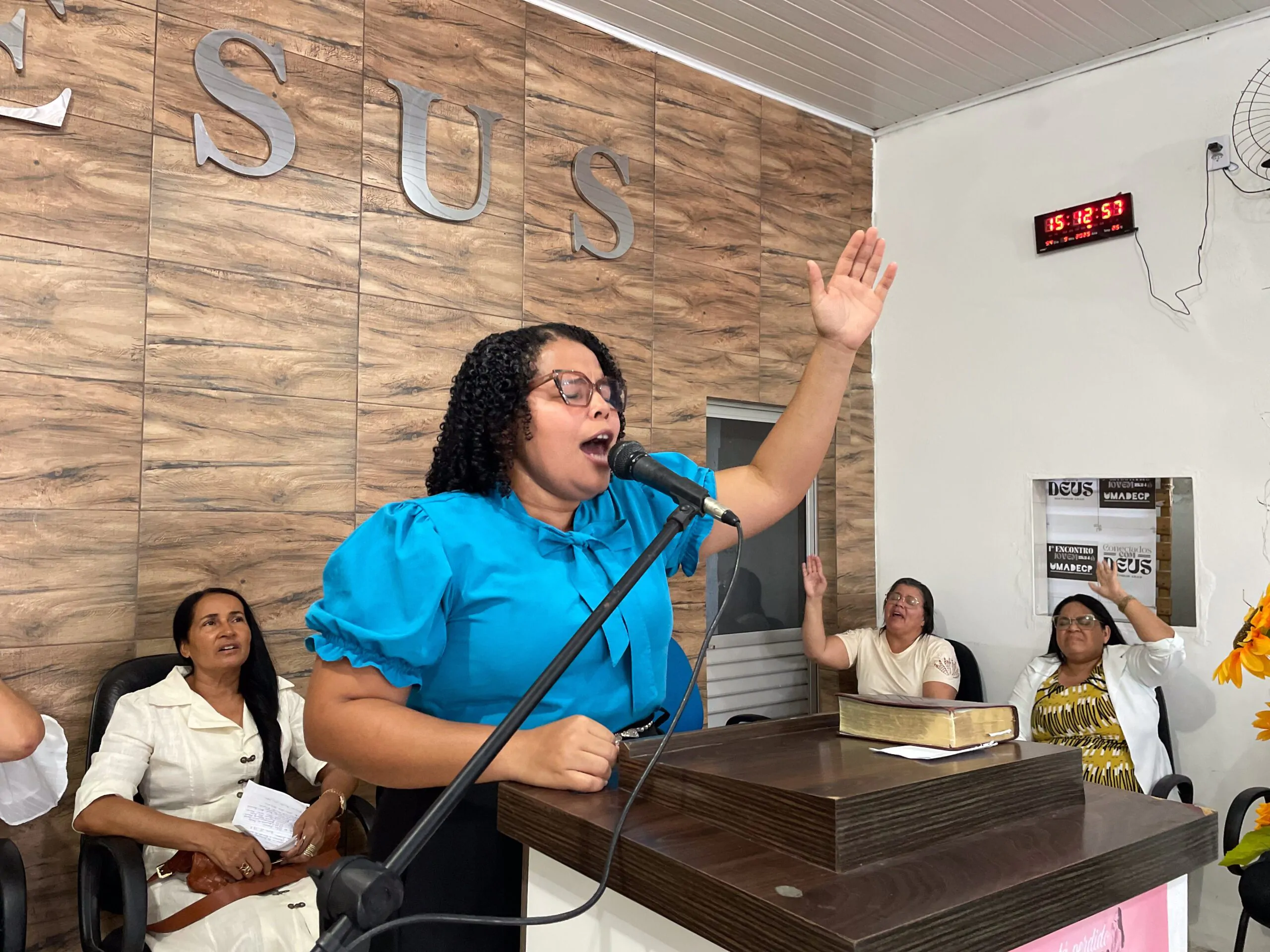 Boca da Mata: consagração, círculo de oração e departamento de senhoras celebram 26 anos - Imagem: Vitória Maria/ADCOM