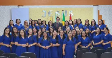 18 anos do departamento de senhoras, círculo de oração, consagração e visitadoras da congregação Manguaba - Imagem: Adimael Siqueira/ADCOM