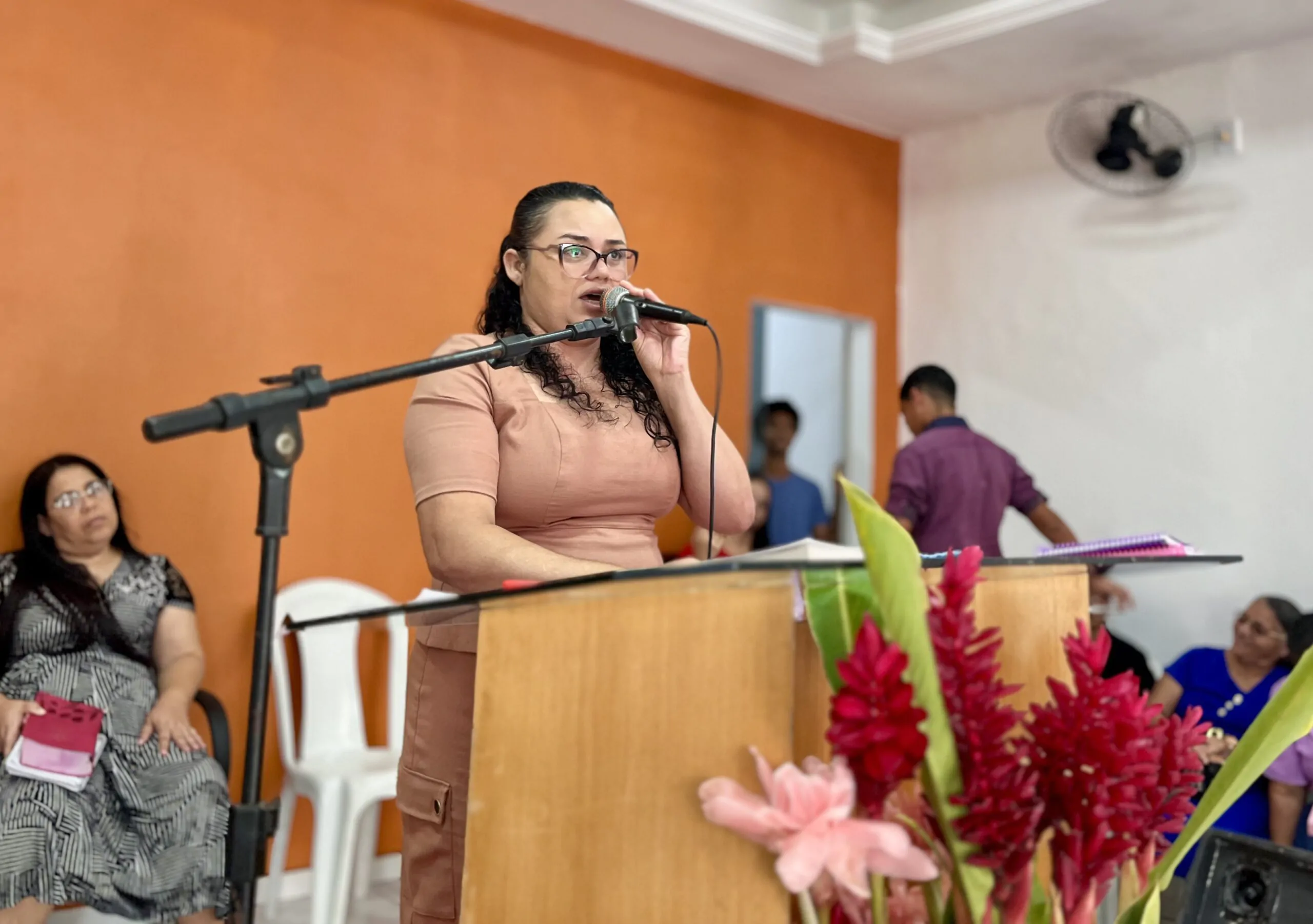 Congregação Mangabeira celebra 11 anos do departamento de senhoras, consagração e círculo de oração - Imagem: Rayssa Fernandes/ADCOM