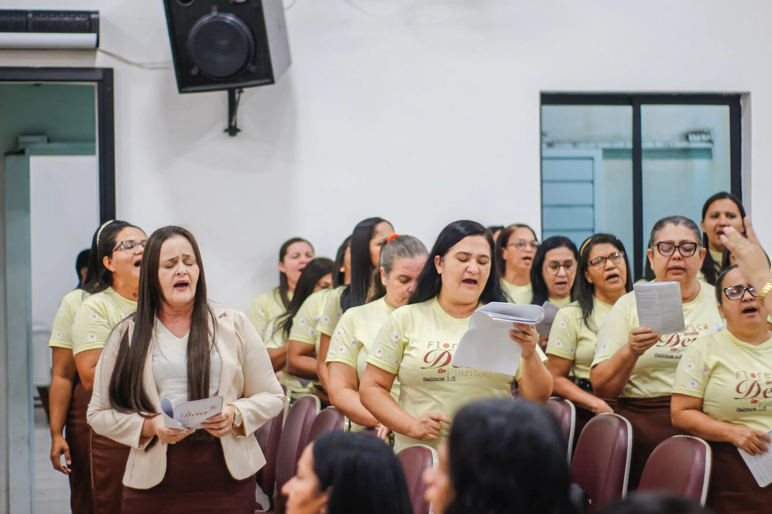 Templo sede celebra 47 anos do departamento de senhoras e grupos associados - Imagem: Anderson Siqueira/ADCOM