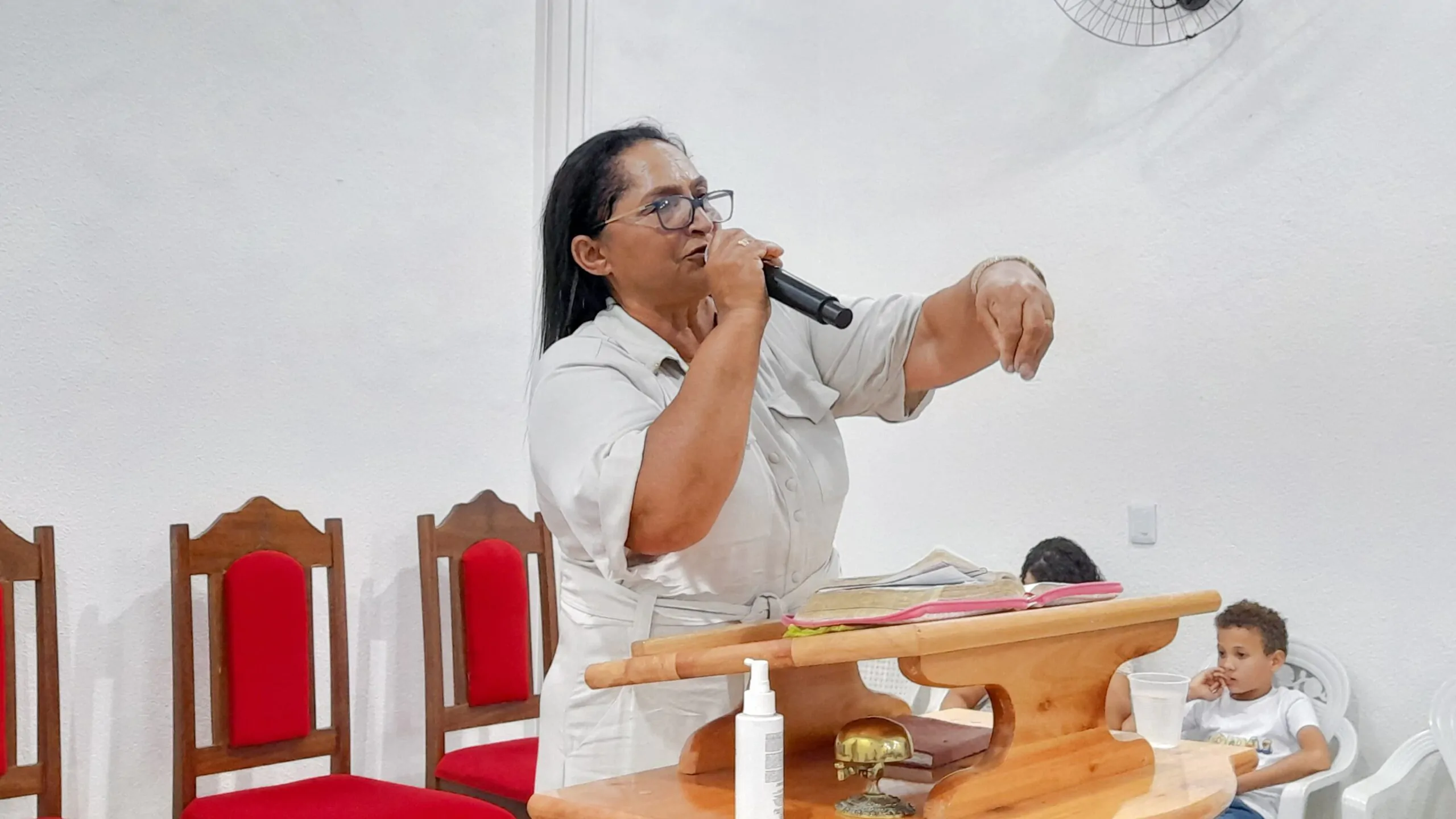 Casas Novas: aniversário do departamento de senhoras e do círculo de oração - Imagem: Brenda Sales/ADCOM