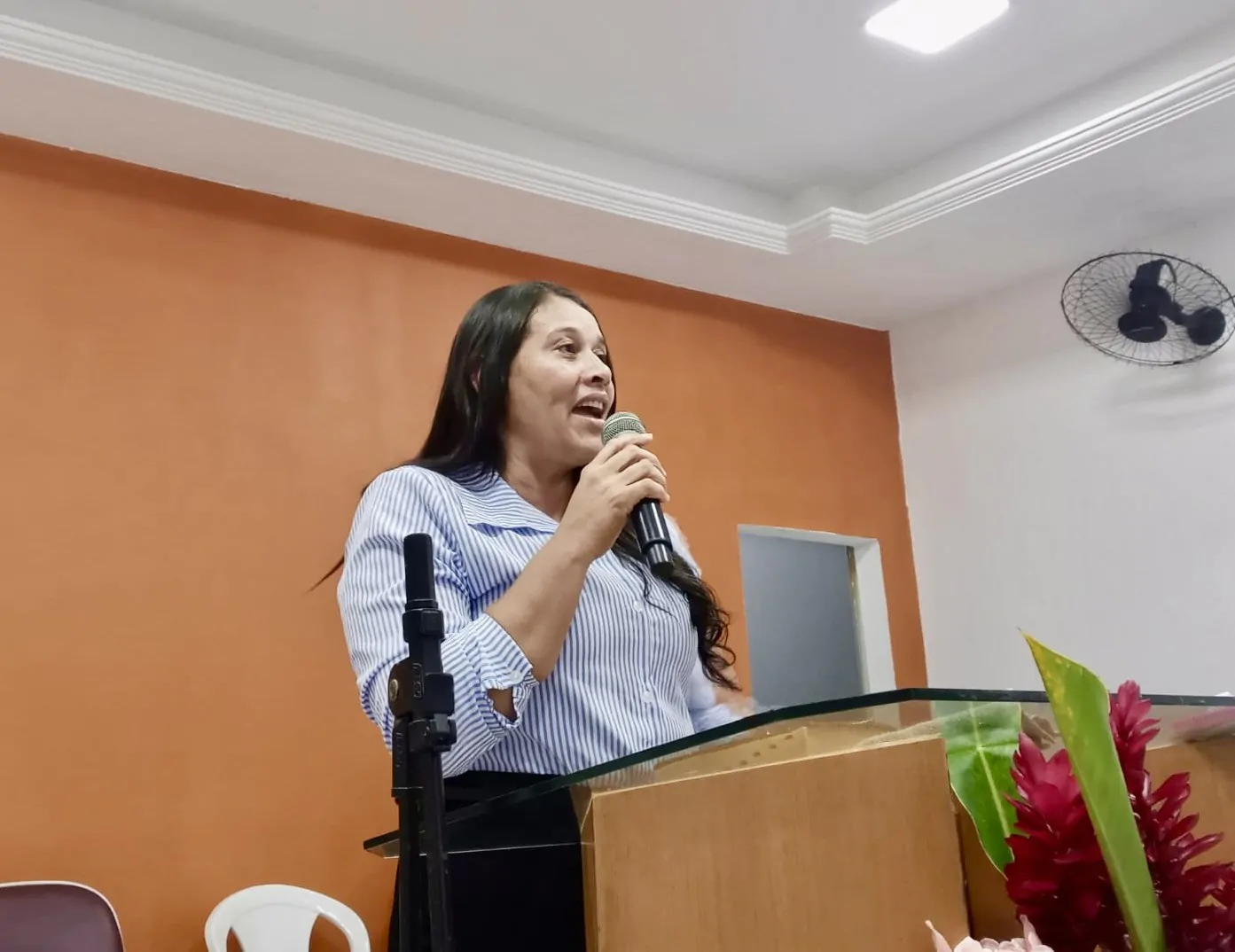 Congregação Mangabeira celebra 11 anos do departamento de senhoras, consagração e círculo de oração - Imagem: Iasmin Maria/ADCOM