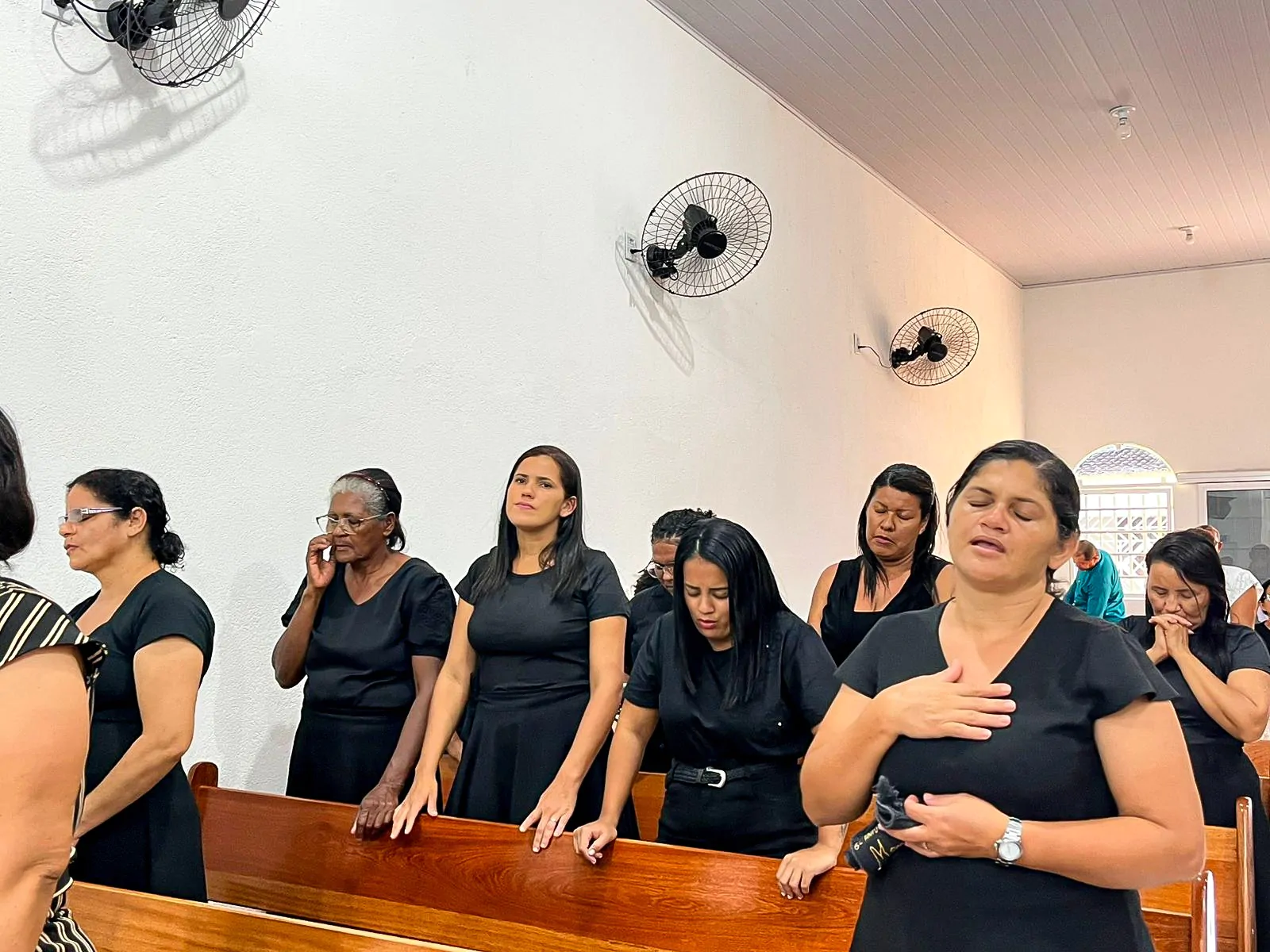 Nicodemos: 11 anos da consagração, círculo de oração e departamento de senhoras - Imagem: Pedro Gustavo/ADCOM