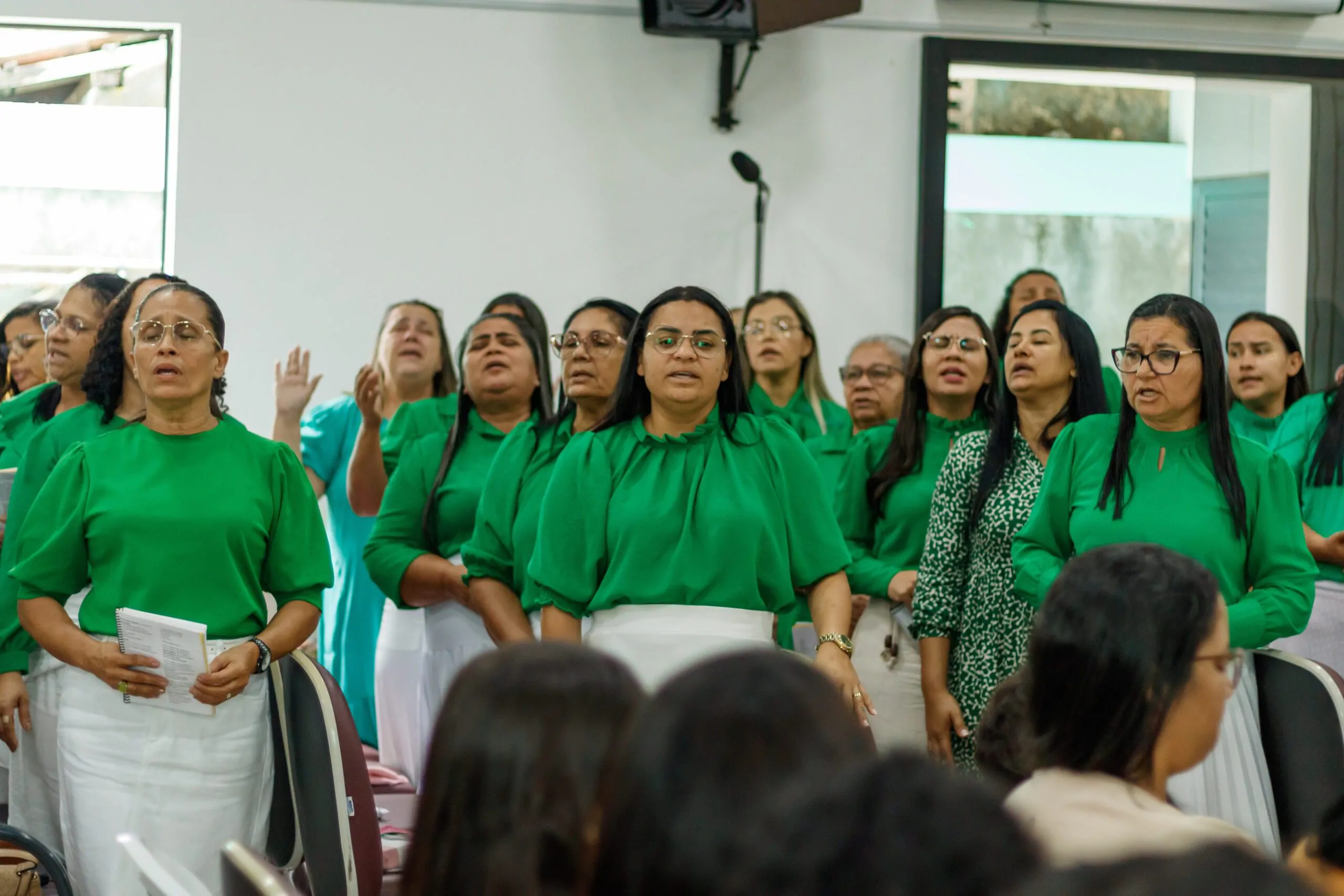 Templo sede celebra 47 anos do departamento de senhoras e grupos associados - Imagem: Nataniely Nogueira/ADCOM
