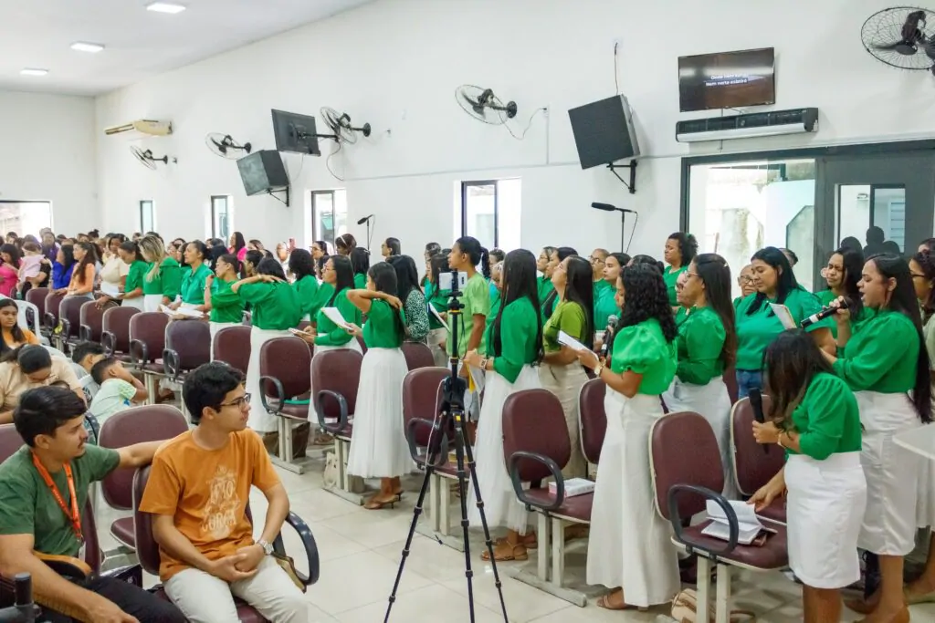 Templo sede celebra 47 anos do departamento de senhoras e grupos associados - Imagem: Nataniely Nogueira/ADCOM