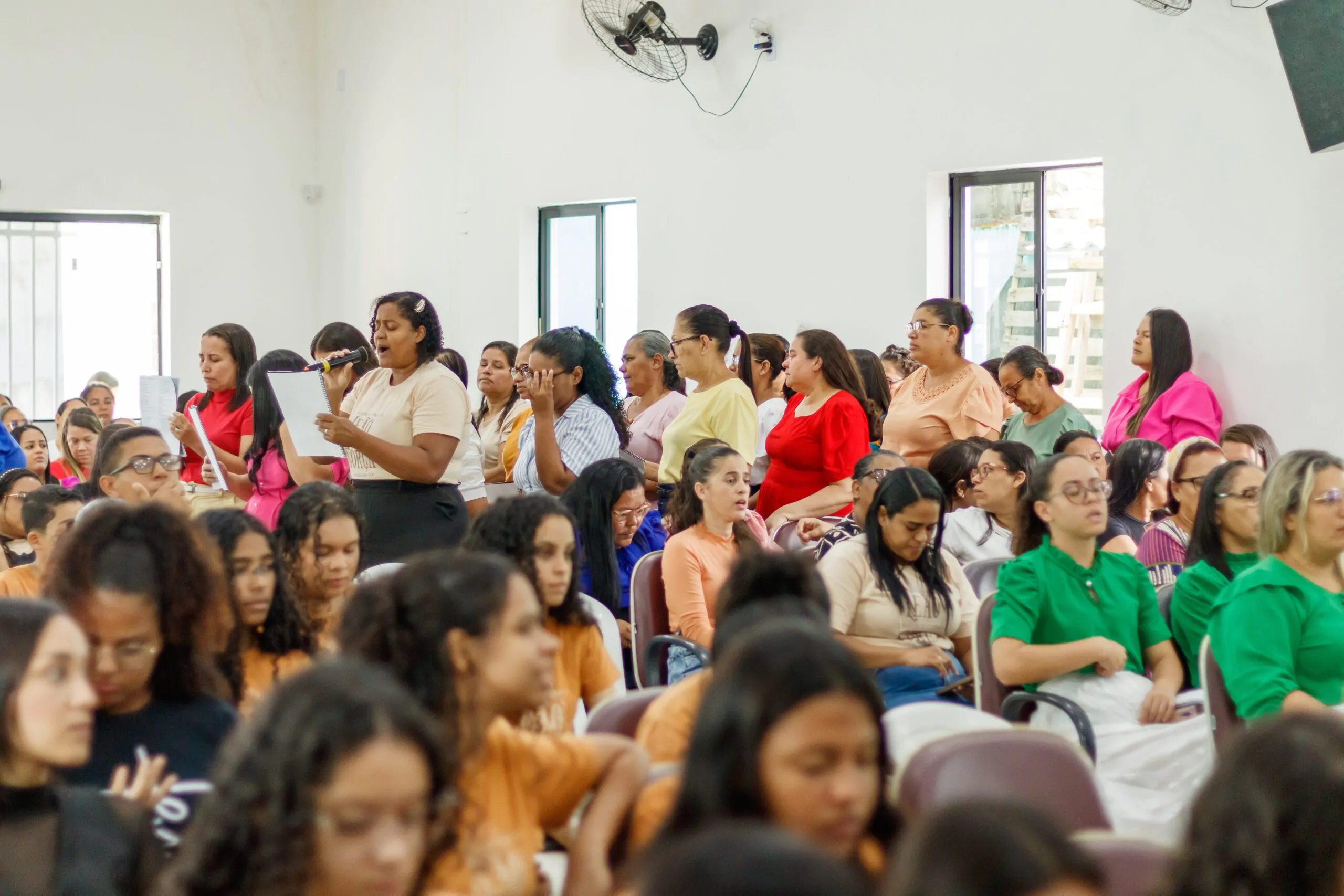 Templo sede celebra 47 anos do departamento de senhoras e grupos associados - Imagem: Nataniely Nogueira/ADCOM