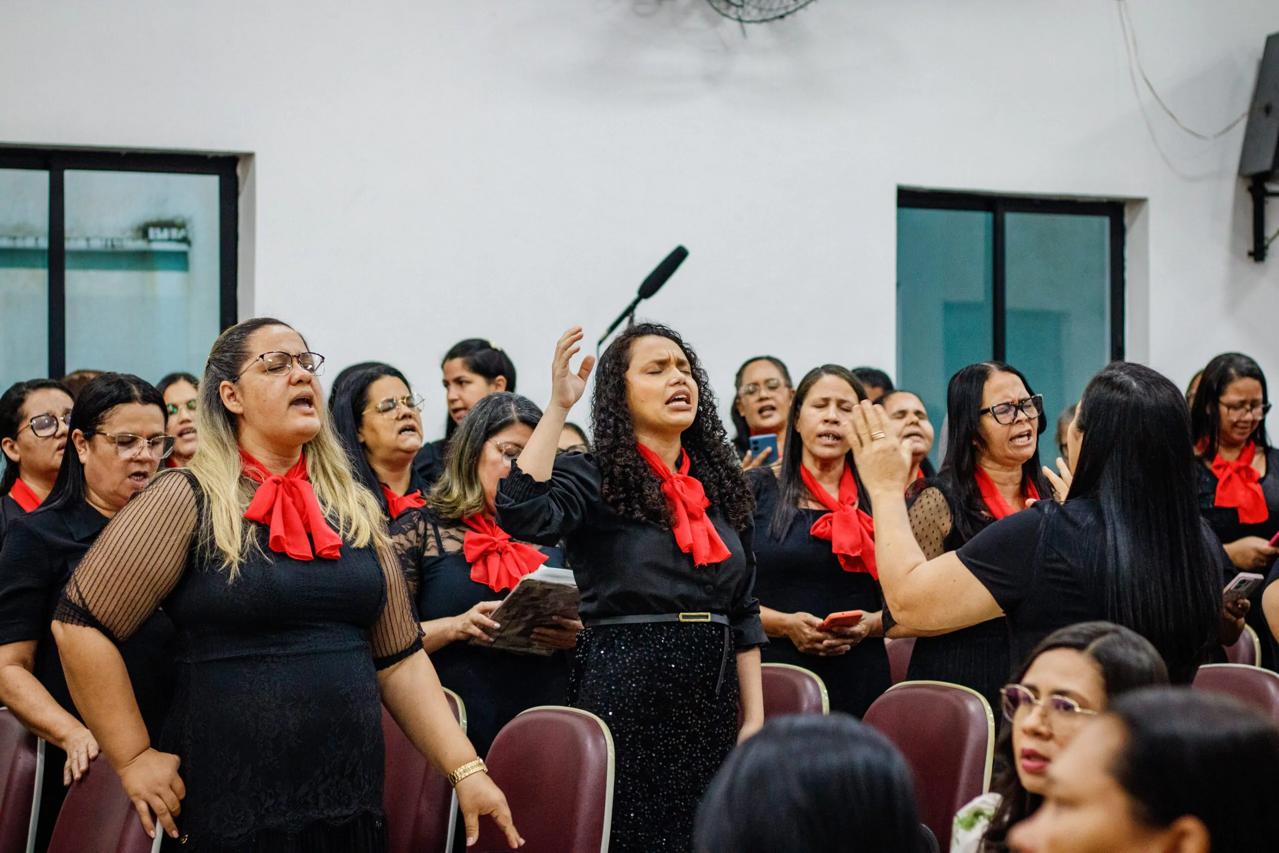 Templo sede celebra 47 anos do departamento de senhoras e grupos associados - Imagem: Nataniely Nogueira/ADCOM