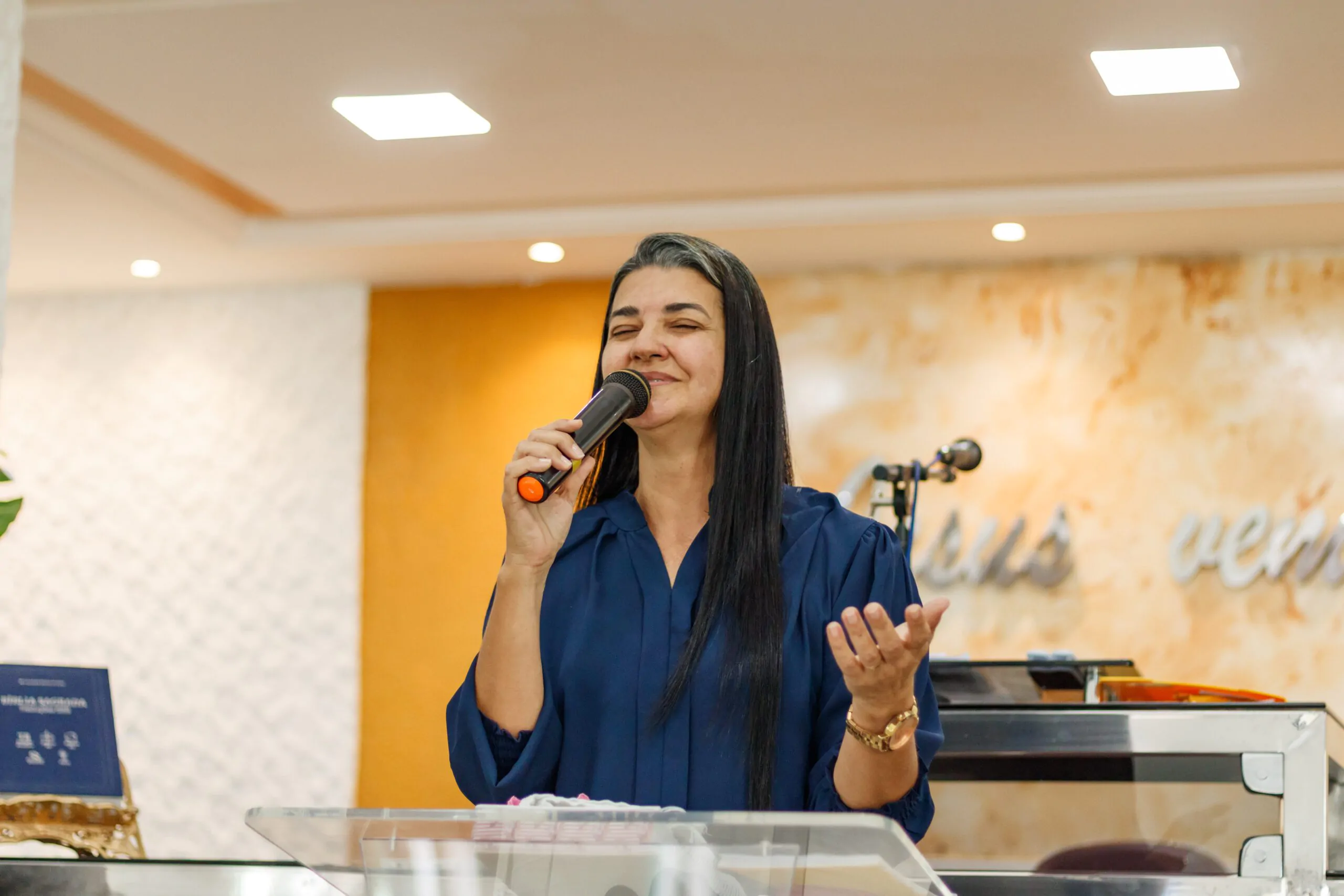 Templo sede celebra 47 anos do departamento de senhoras e grupos associados - Imagem: Nataniely Nogueira/ADCOM