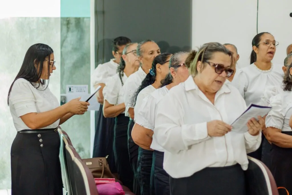 Templo sede celebra 47 anos do departamento de senhoras e grupos associados - Imagem: Nataniely Nogueira/ADCOM