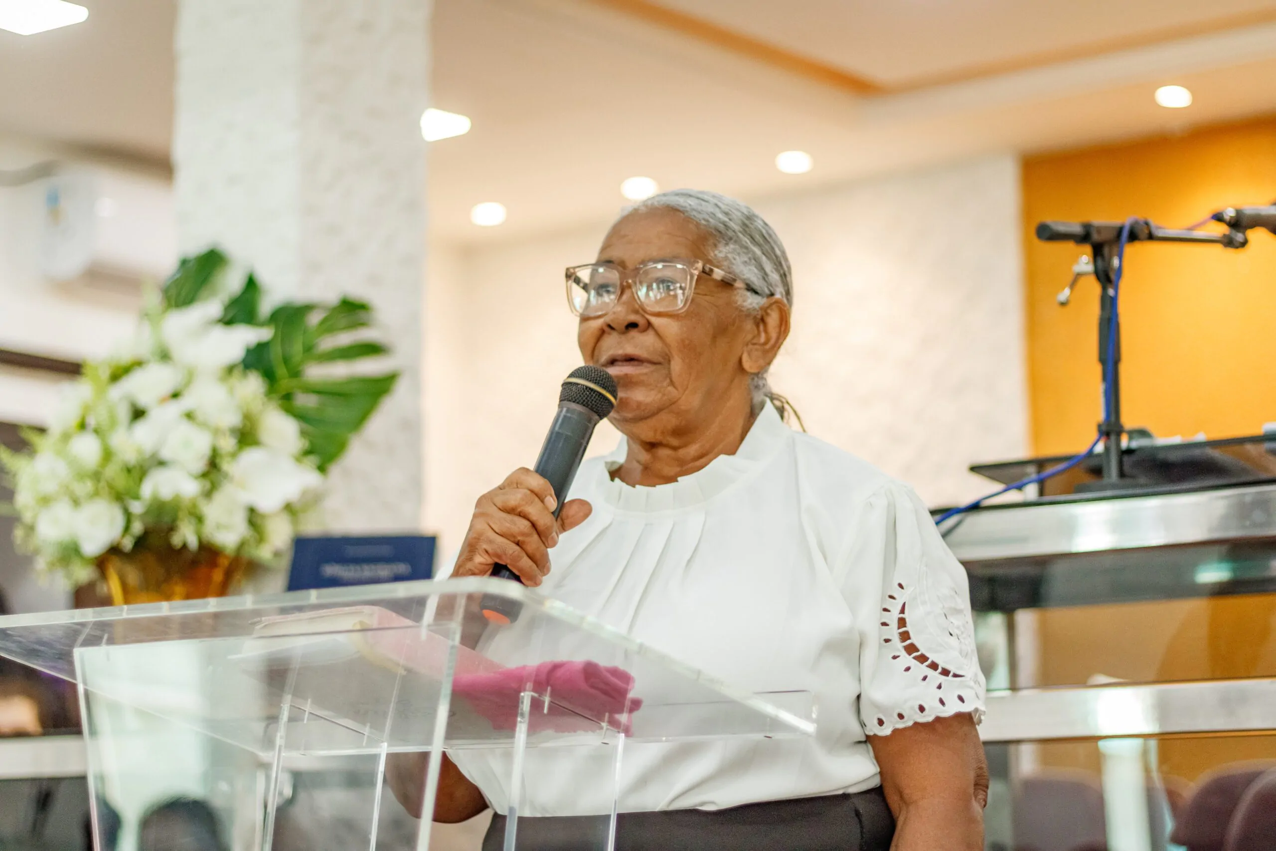 Templo sede celebra 47 anos do departamento de senhoras e grupos associados - Imagem: Nataniely Nogueira/ADCOM