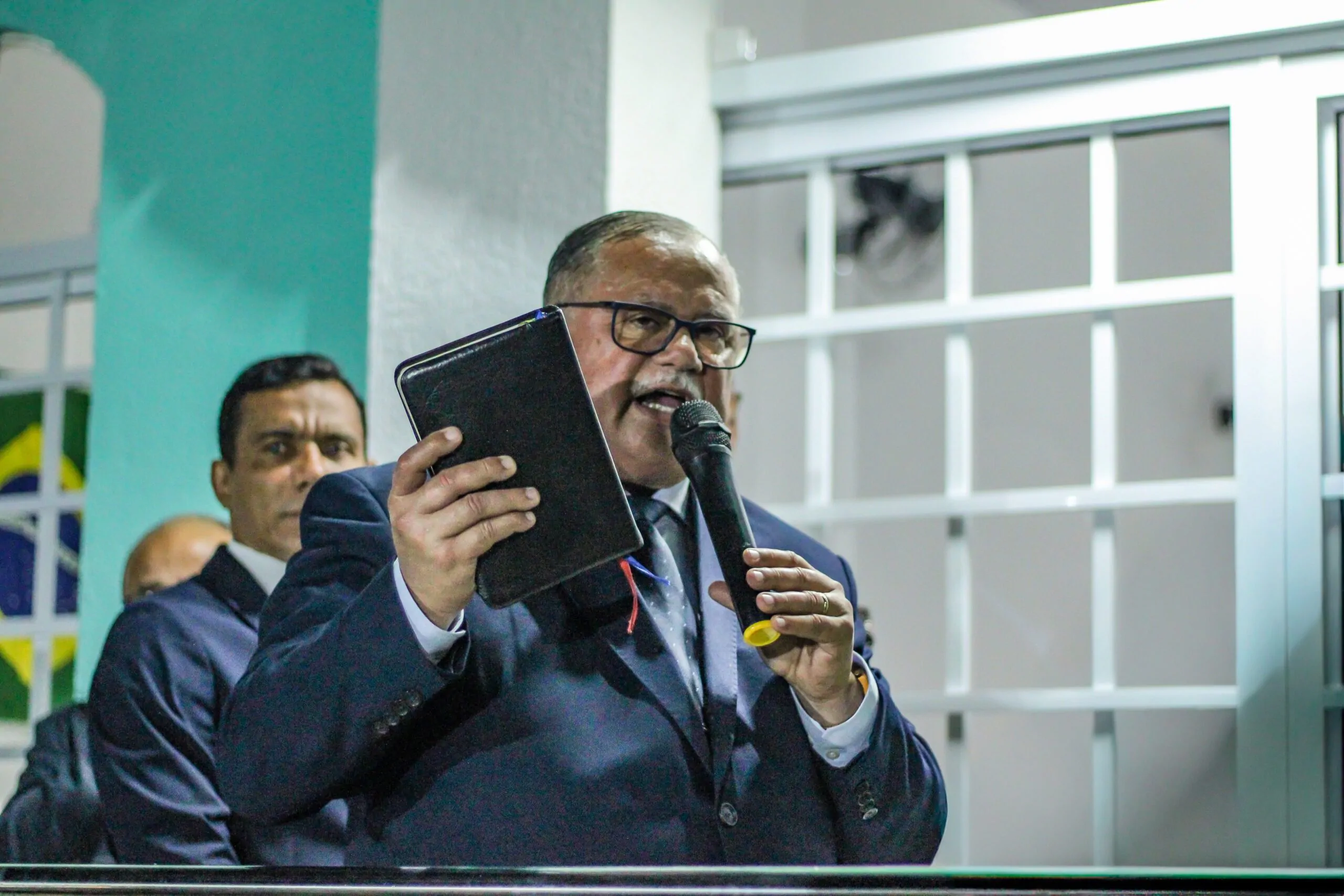 Cruzeiro: pastor-presidente inaugura novo templo da Assembleia de Deus Chã do Pilar - Imagem: Nataniely Nogueira/ADCOM