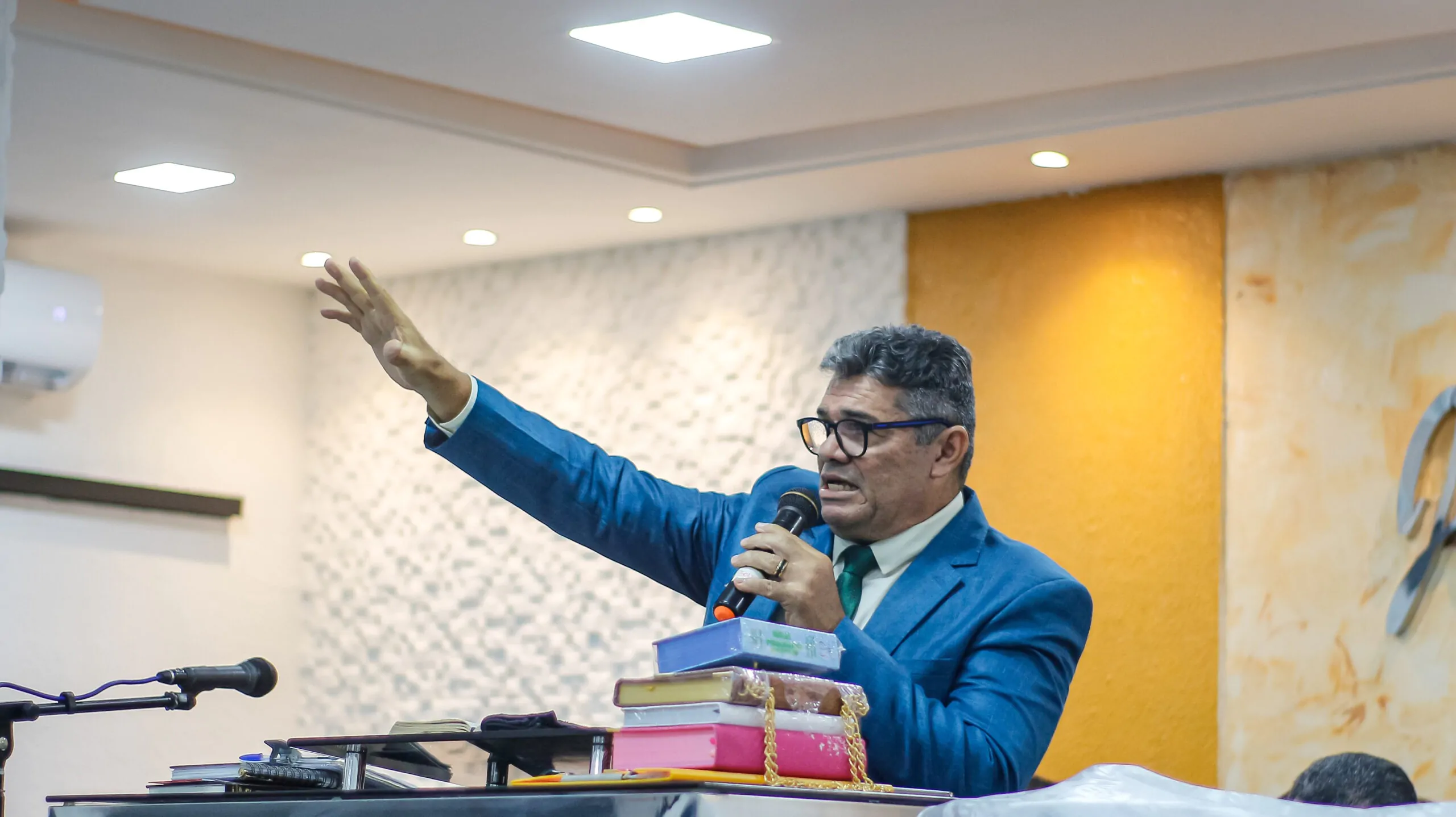 Culto de Santa Ceia destaca mensagem sobre fidelidade e gratidão a Deus - Imagem: Anderson Siqueira/ADCOM