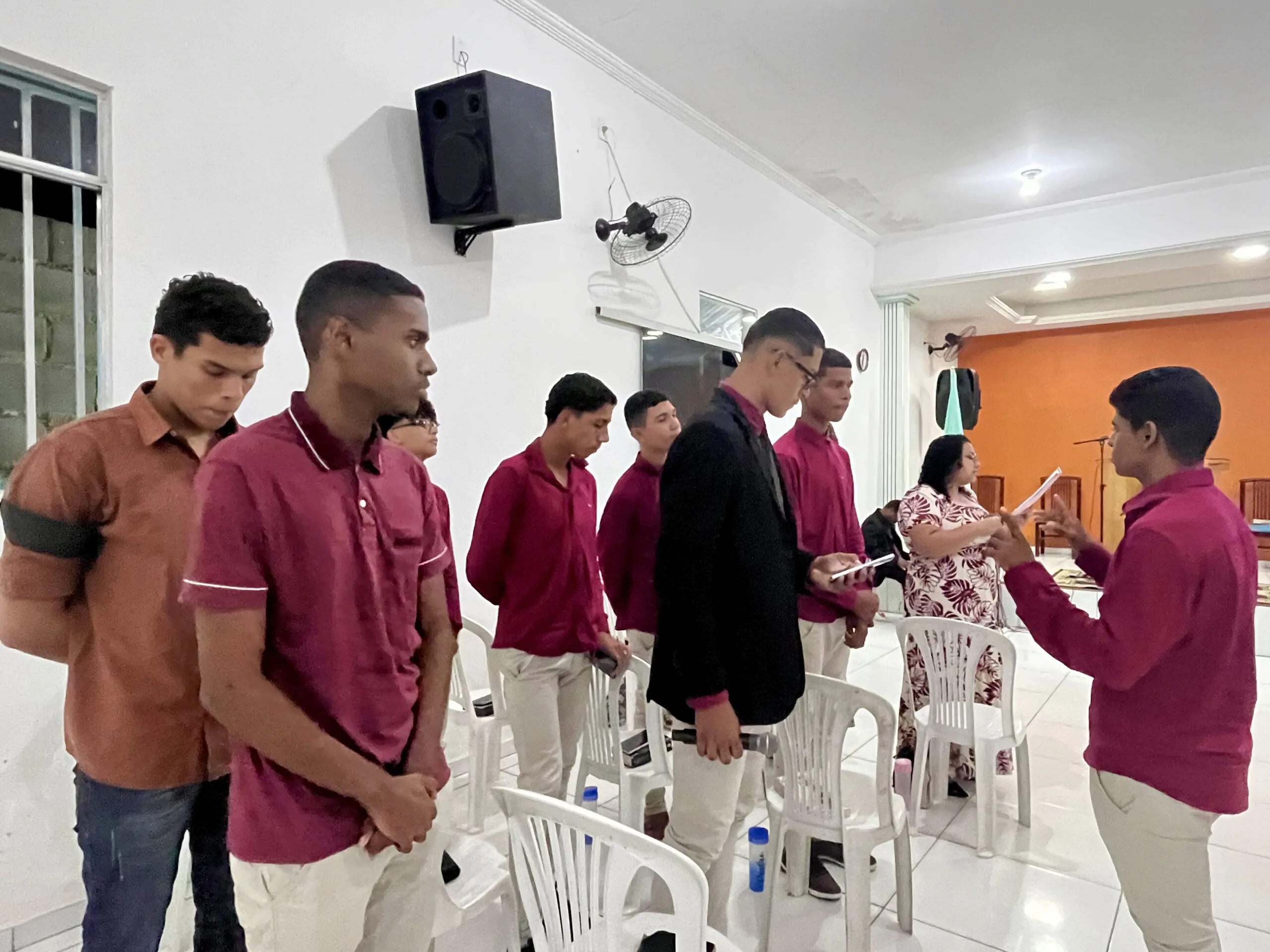 Oito conversões a Jesus marcam os 11 anos do departamento Geração de Davi - Imagem: Rayssa Gabriela/ADCOM