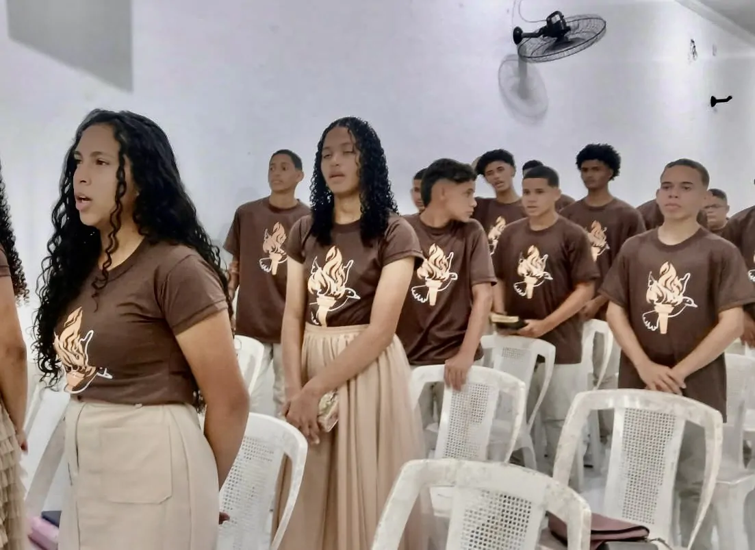 Oito conversões a Jesus marcam os 11 anos do departamento Geração de Davi - Imagem: Rayssa Gabriela/ADCOM