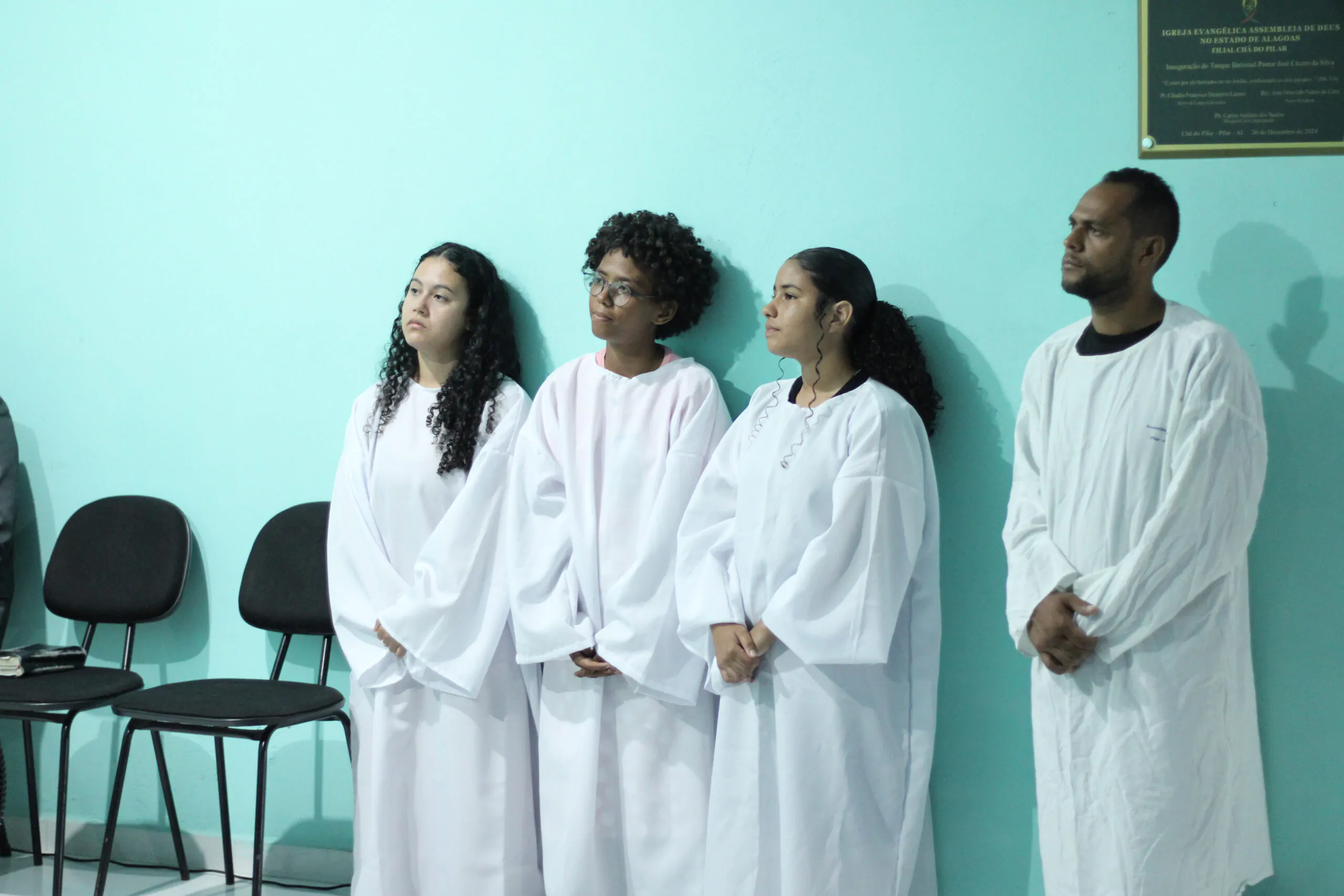 Assembleia de Deus em Chã do Pilar realiza batismo, Santa Ceia e ordenação de diáconos – Imagem: Nataniely Nogueira/ADCOM