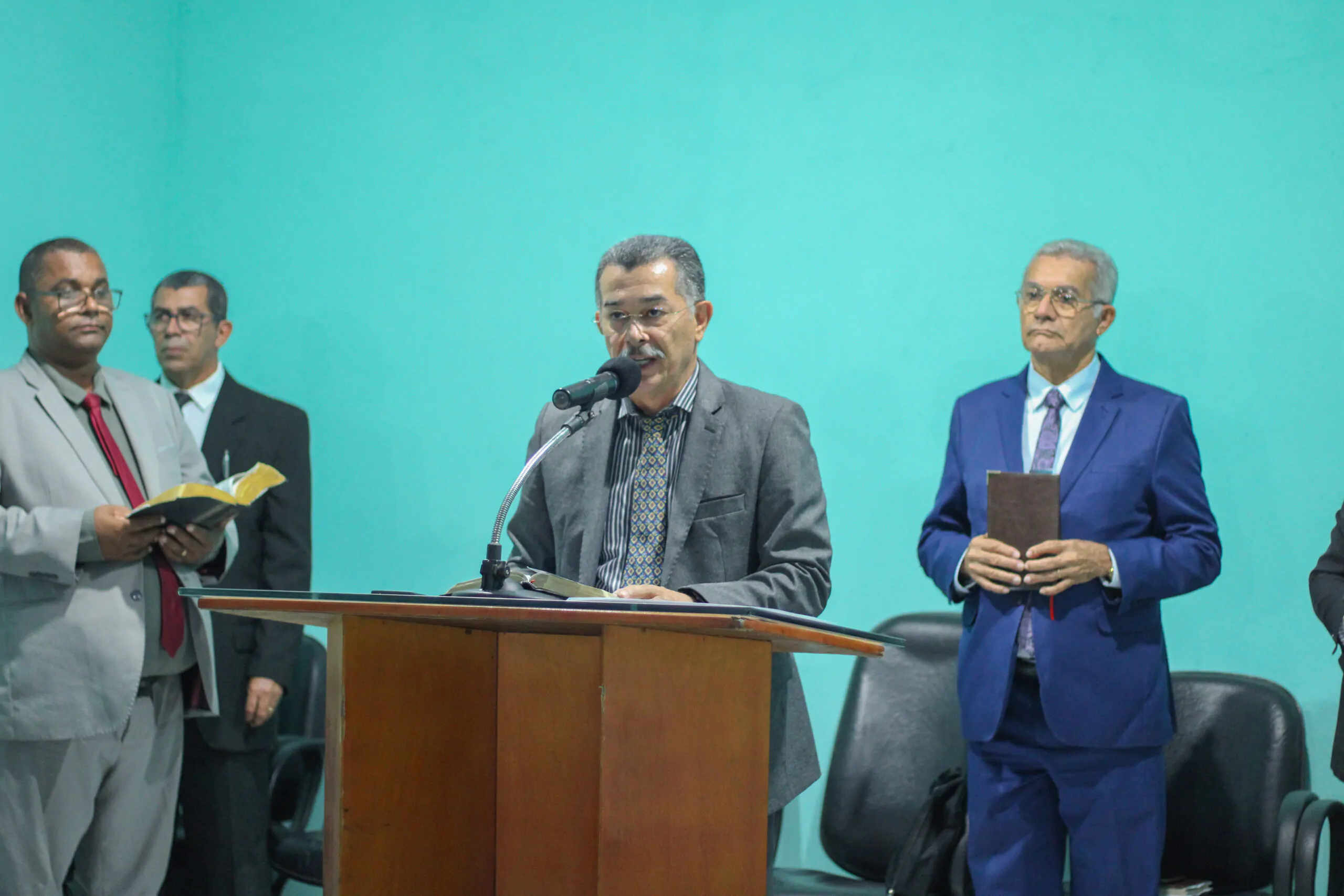 Assembleia de Deus em Chã do Pilar realiza batismo, Santa Ceia e ordenação de diáconos – Imagem: Nataniely Nogueira/ADCOM