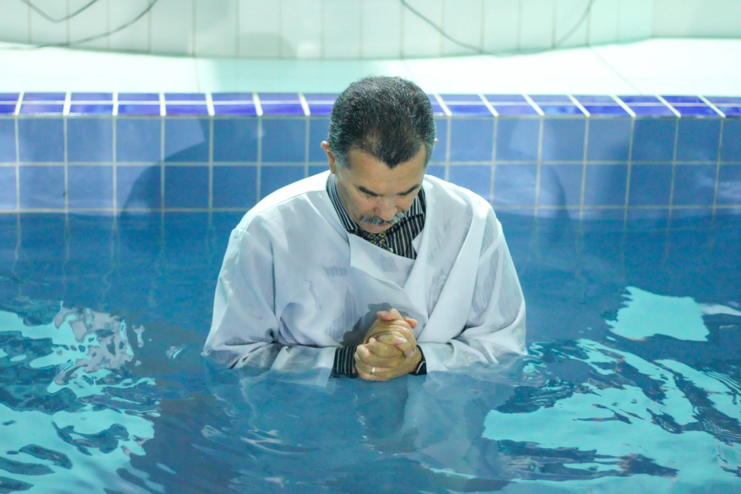 Assembleia de Deus em Chã do Pilar realiza batismo, Santa Ceia e ordenação de diáconos – Imagem: Nataniely Nogueira/ADCOM