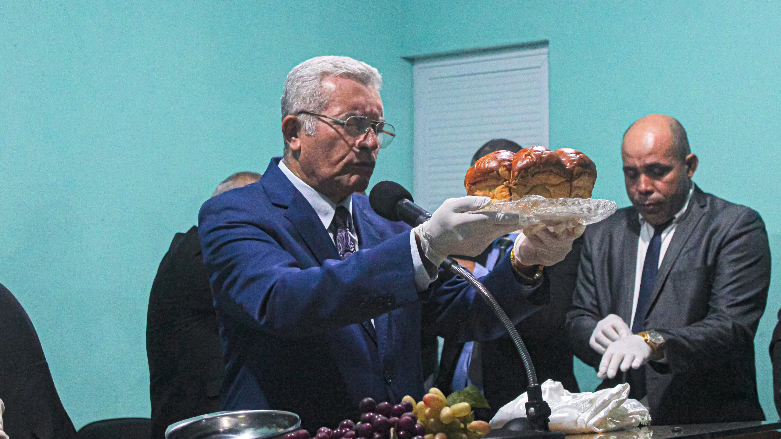 Assembleia de Deus em Chã do Pilar realiza batismo, Santa Ceia e ordenação de diáconos - Imagem: Adimael Siqueira/ADCOM