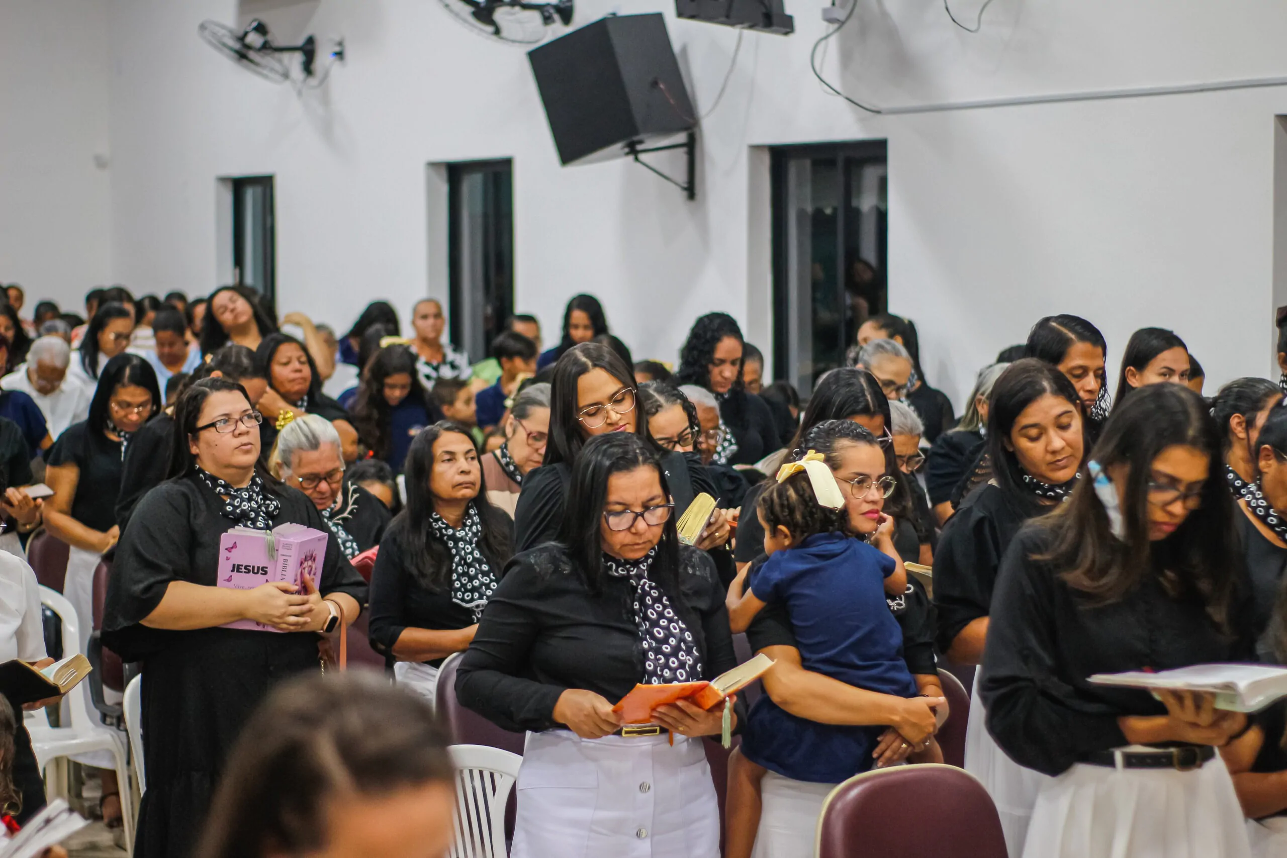 Templo sede da AD Chã do Pilar realiza última Santa Ceia de 2025 - Imagem: Anderson Siqueira/ADCOM