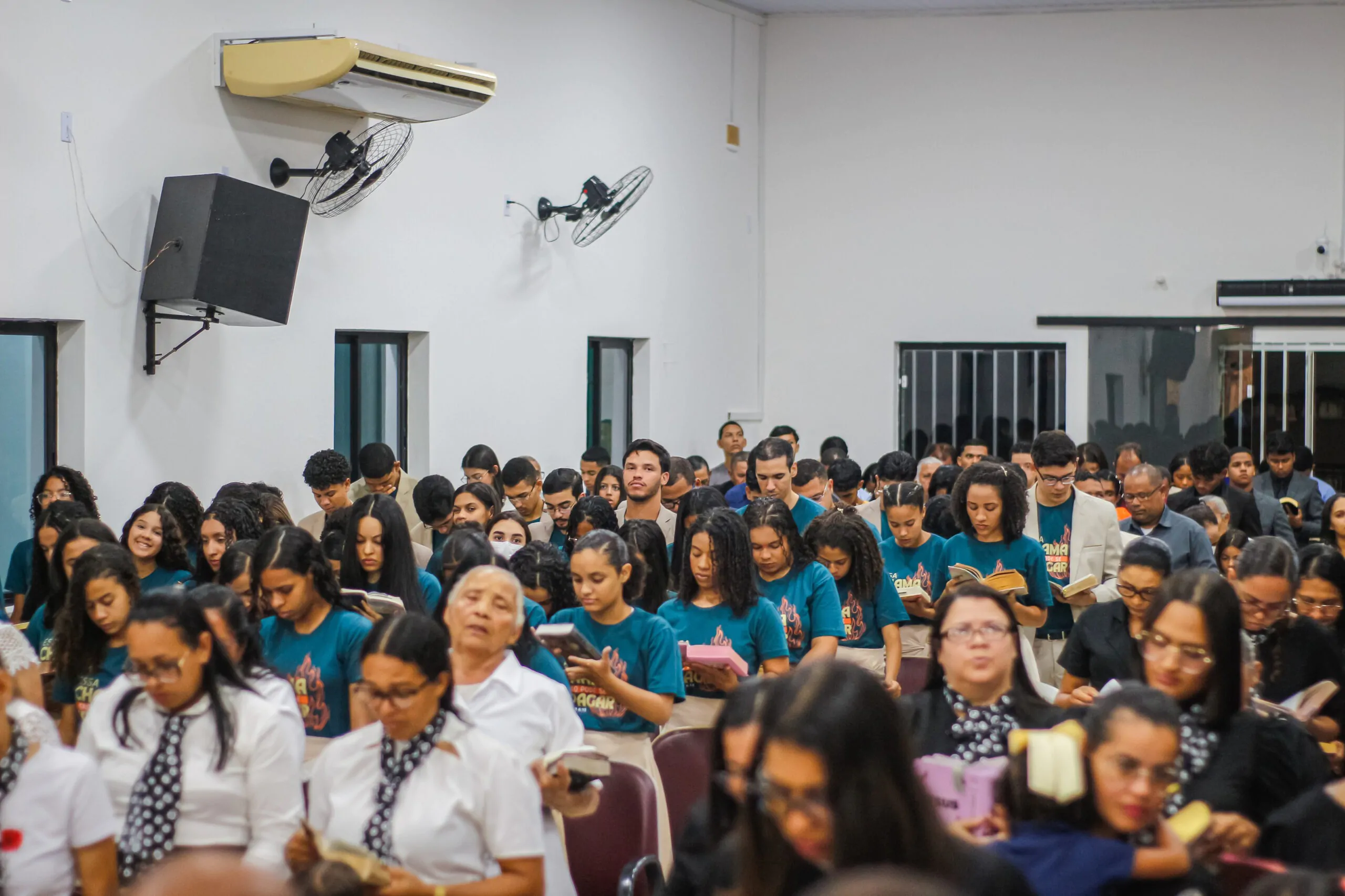 Templo sede da AD Chã do Pilar realiza última Santa Ceia de 2025 - Imagem: Anderson Siqueira/ADCOM