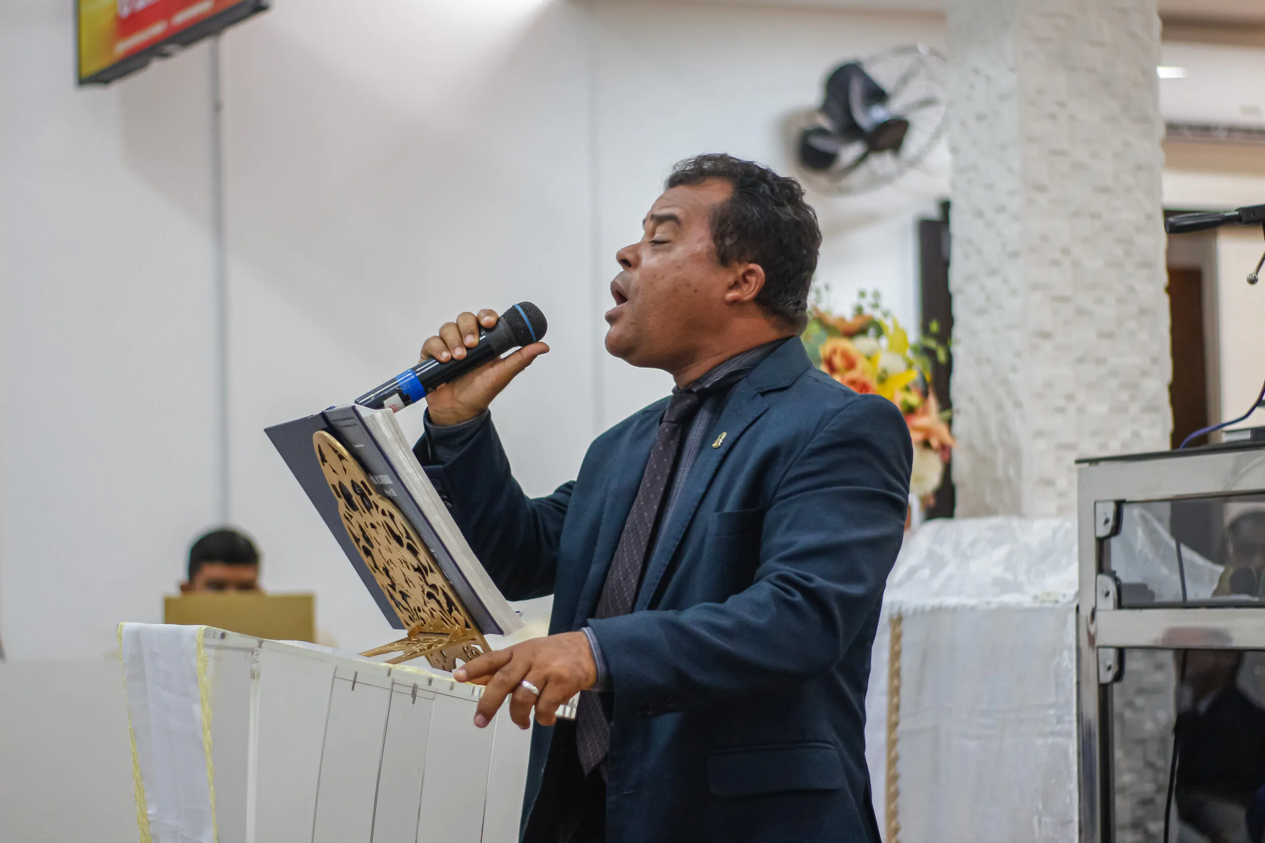 Templo sede da AD Chã do Pilar realiza última Santa Ceia de 2025 - Imagem: Anderson Siqueira/ADCOM