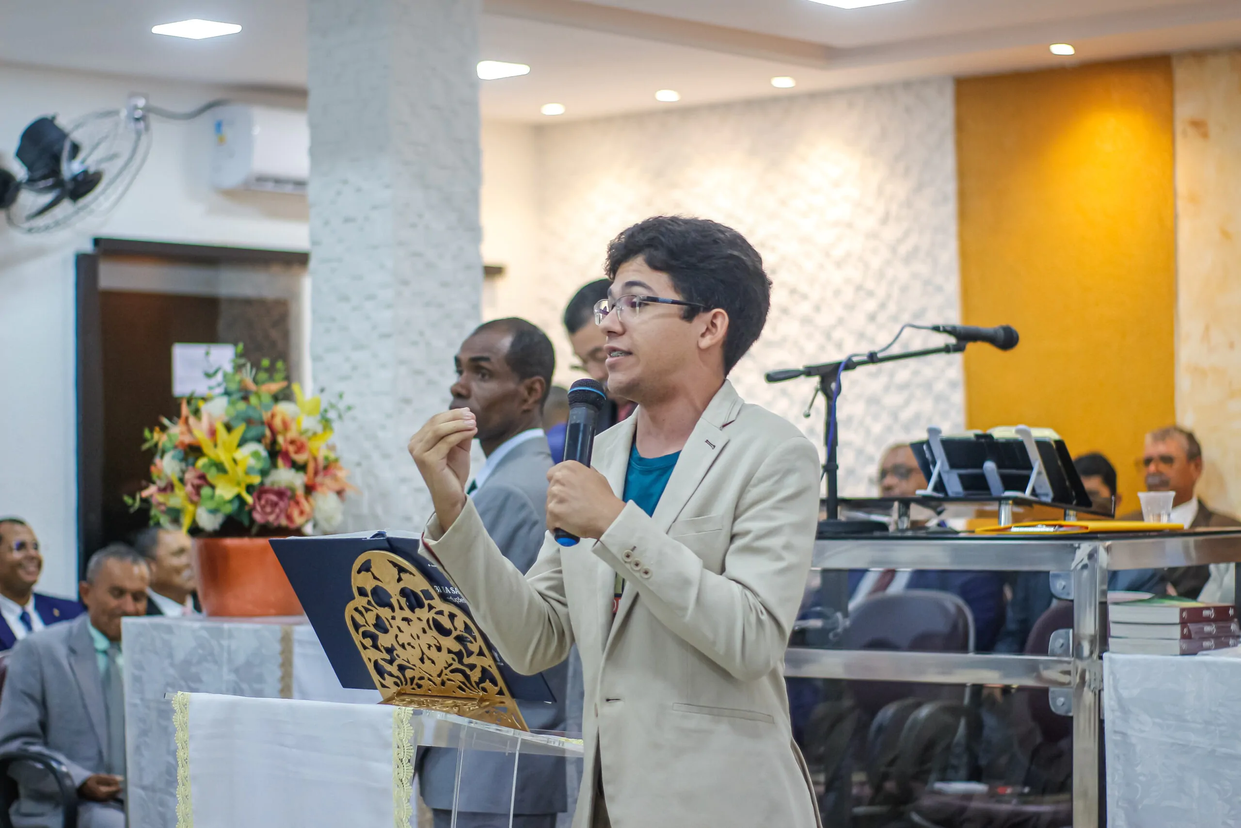 Templo sede da AD Chã do Pilar realiza última Santa Ceia de 2025 - Imagem: Anderson Siqueira/ADCOM