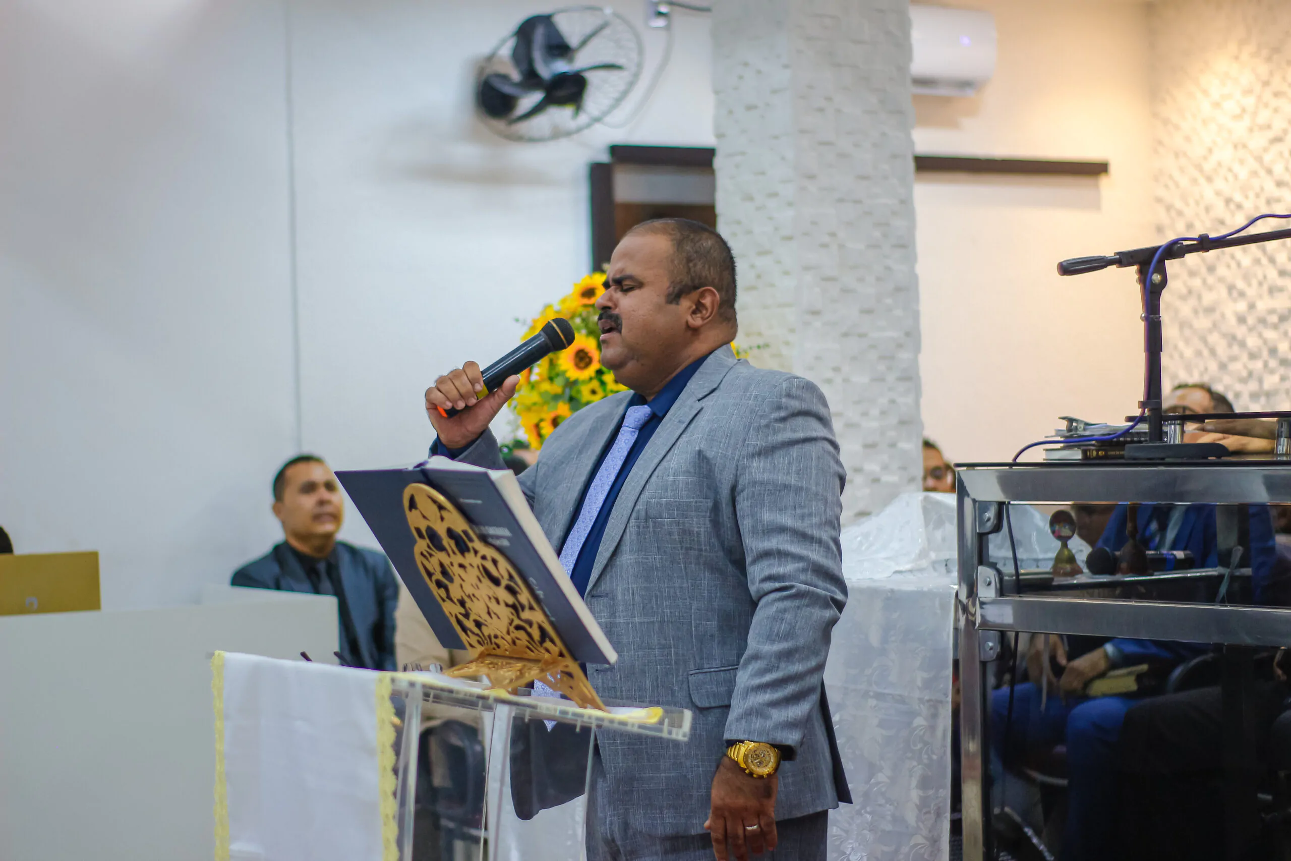 Veja as fotos da primeira Santa Ceia de 2026 da Assembleia de Deus em Chã do Pilar – Imagem: Anderson Siqueira/ADCOM