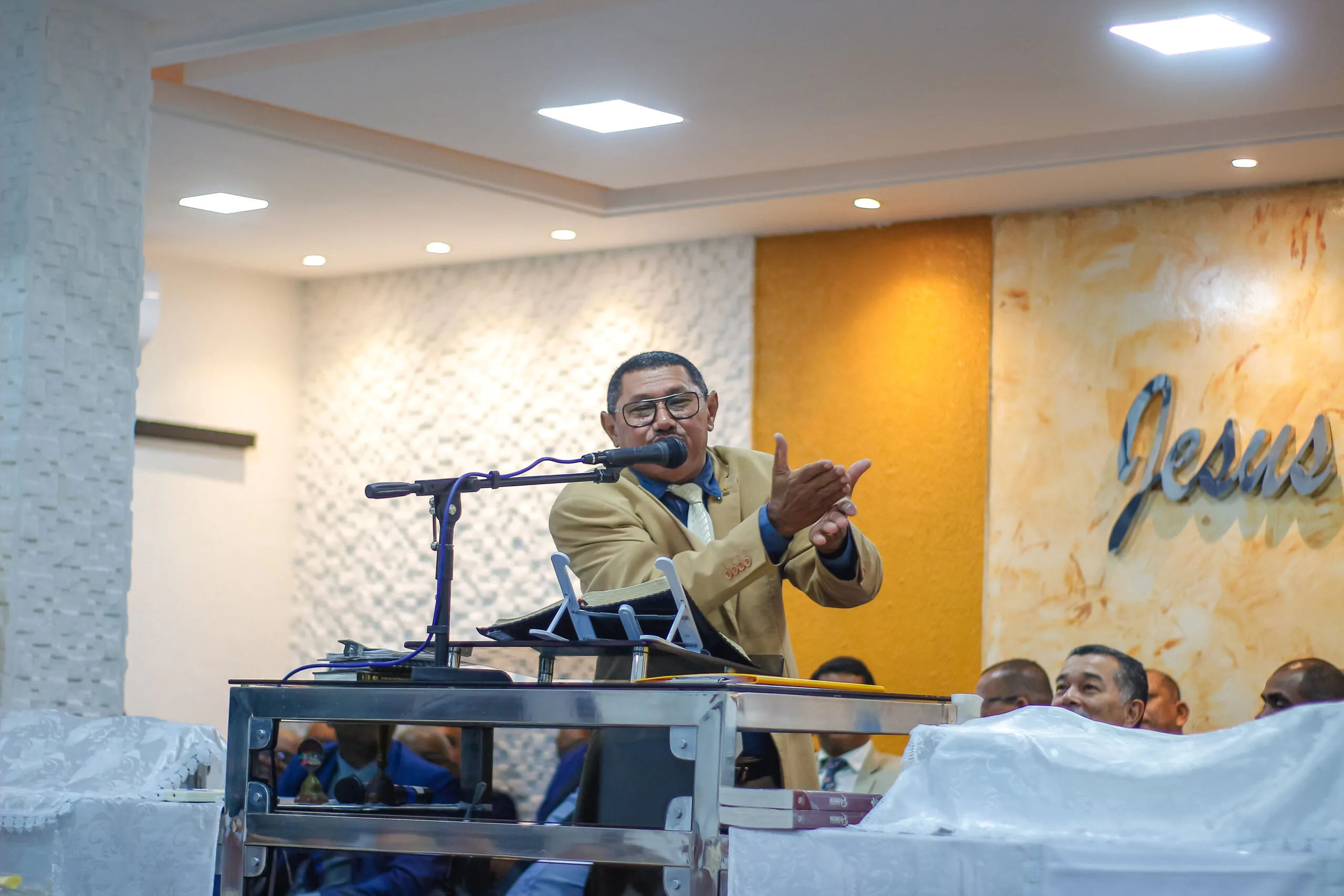 Veja as fotos da primeira Santa Ceia de 2026 da Assembleia de Deus em Chã do Pilar – Imagem: Anderson Siqueira/ADCOM