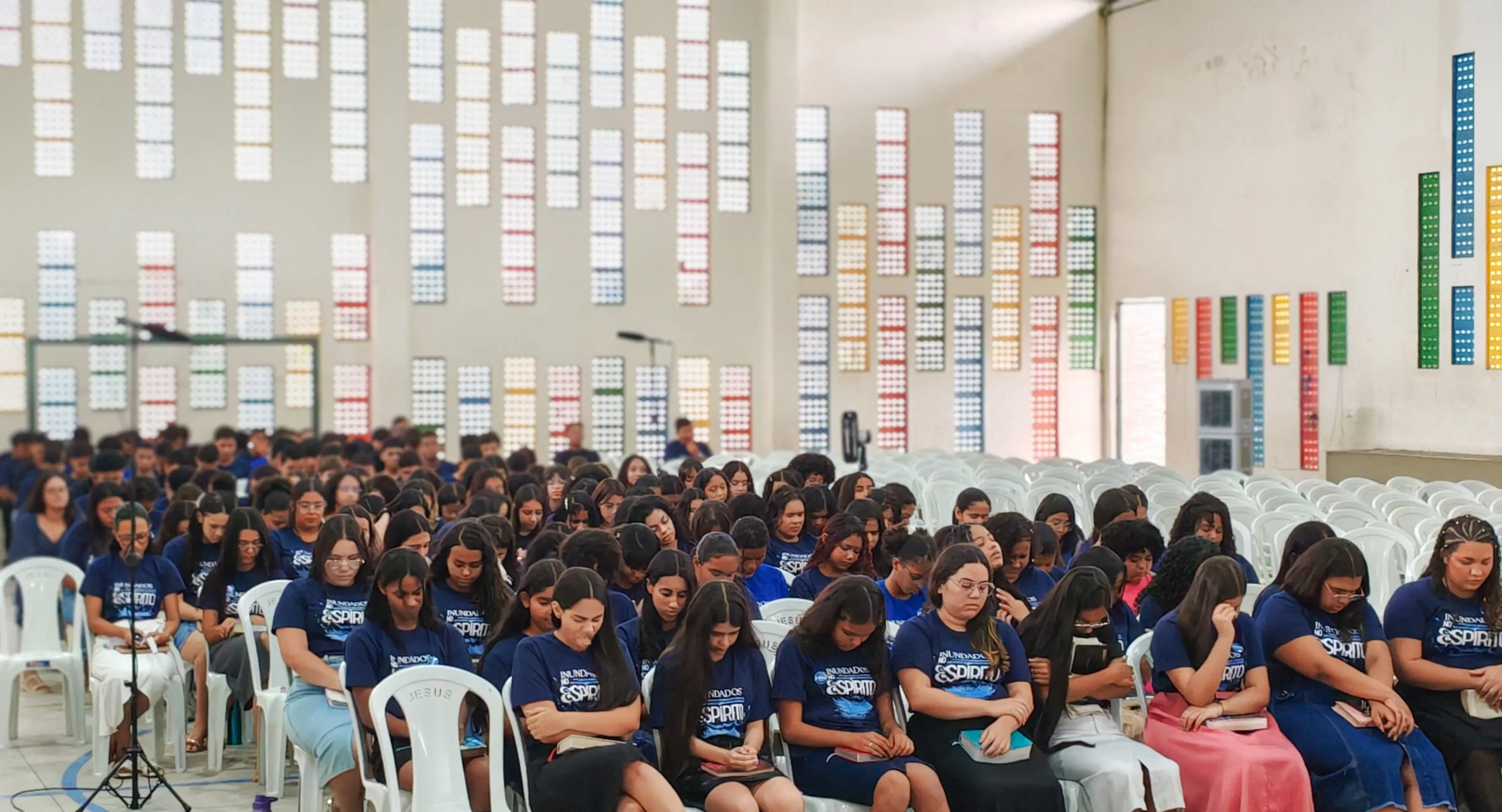 Juventude da AD Chã do Pilar é impactada durante o 5º Retiro Jovem da UMADECP - Imagem: ADCOM