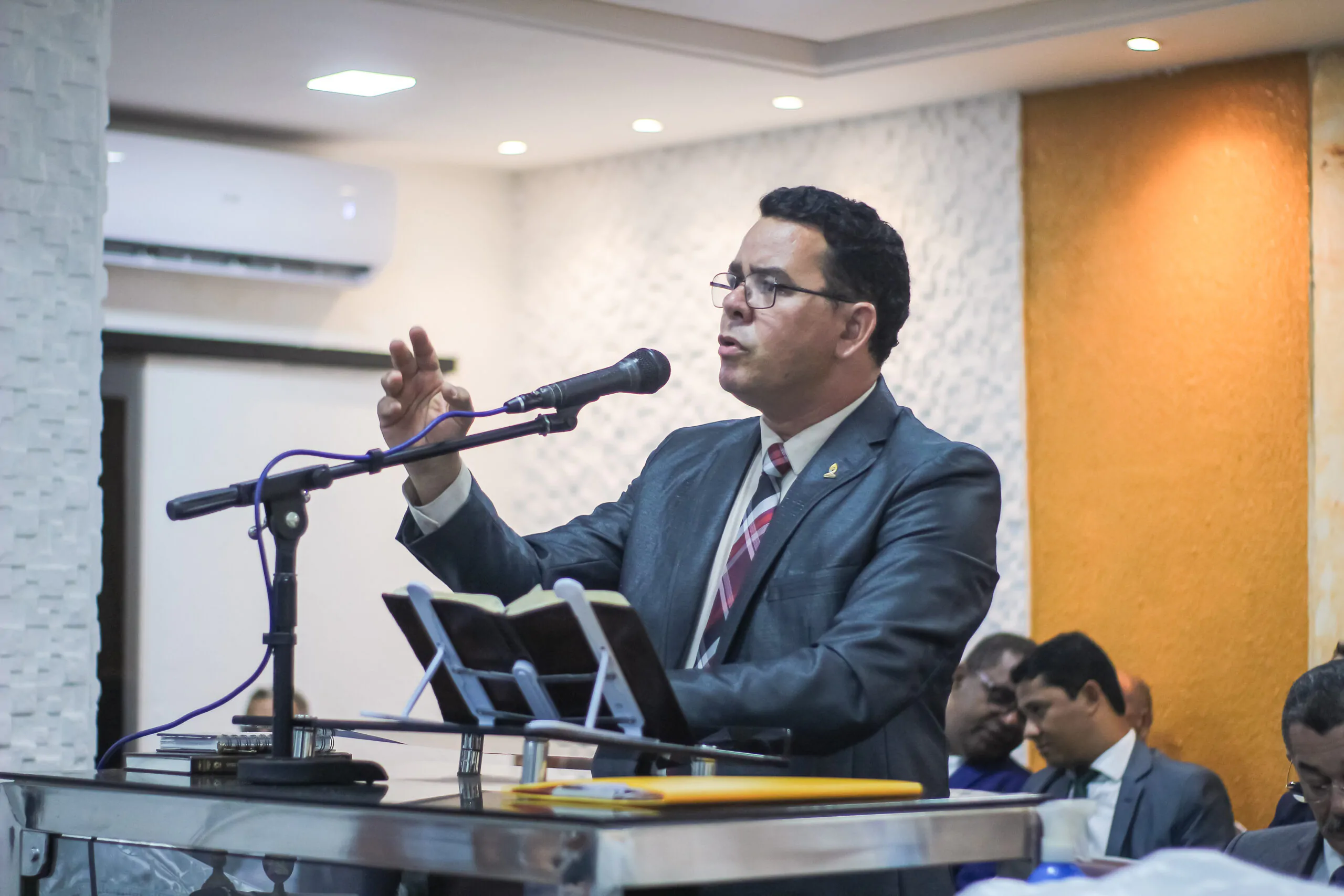 Culto de Santa Ceia na AD Chã do Pilar enfatiza a oração e a vigilância espiritual - Imagem: Anderson Siqueira/ADCOM