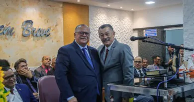 Pastor-presidente participa de culto de gratidão pelos 56 anos do pastor Cláudio Lemos - Imagem: Anderson Siqueira/ADCOM