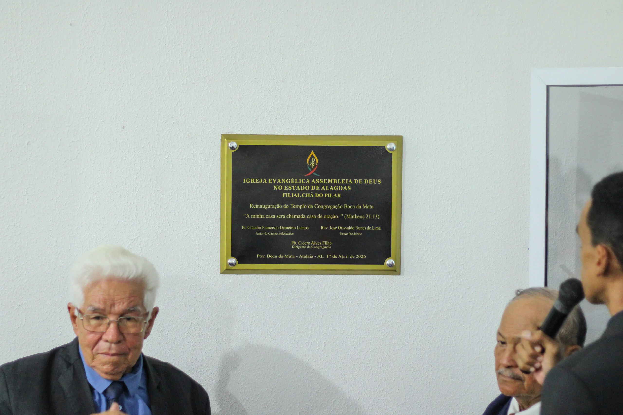 AD Chã do Pilar reinaugura congregação Boca da Mata - Imagem: Rayssa Fernandes/ADCOM