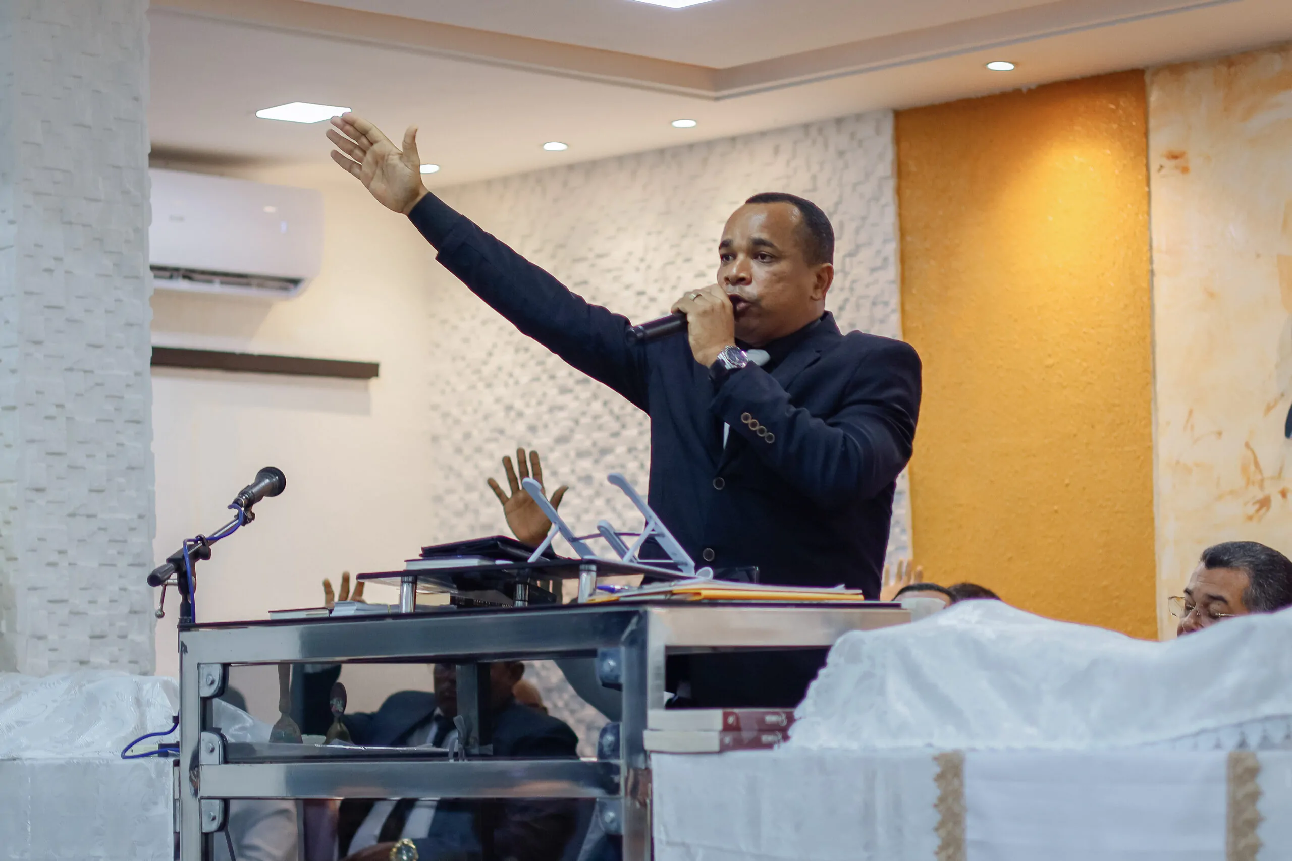Santa Ceia na AD Chã do Pilar exorta a igreja a viver na dependência da presença de Deus - Image: Anderson Siqueira/ADCOM