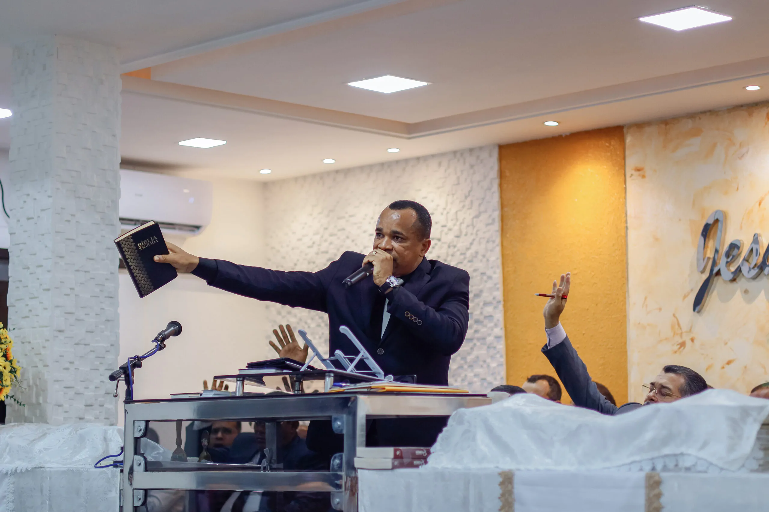 Santa Ceia na AD Chã do Pilar exorta a igreja a viver na dependência da presença de Deus - Image: Anderson Siqueira/ADCOM