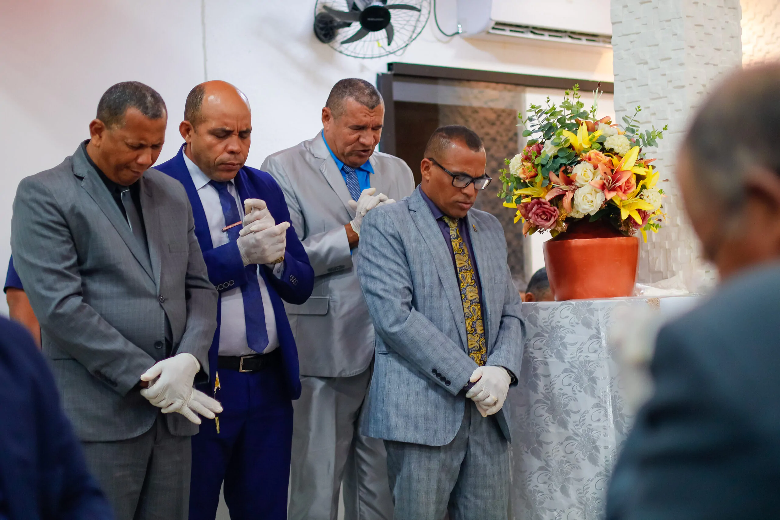 AD Chã do Pilar realiza culto de Santa Ceia com mensagem sobre o altar - Imagem: Anderson Siqueira/ADCOM