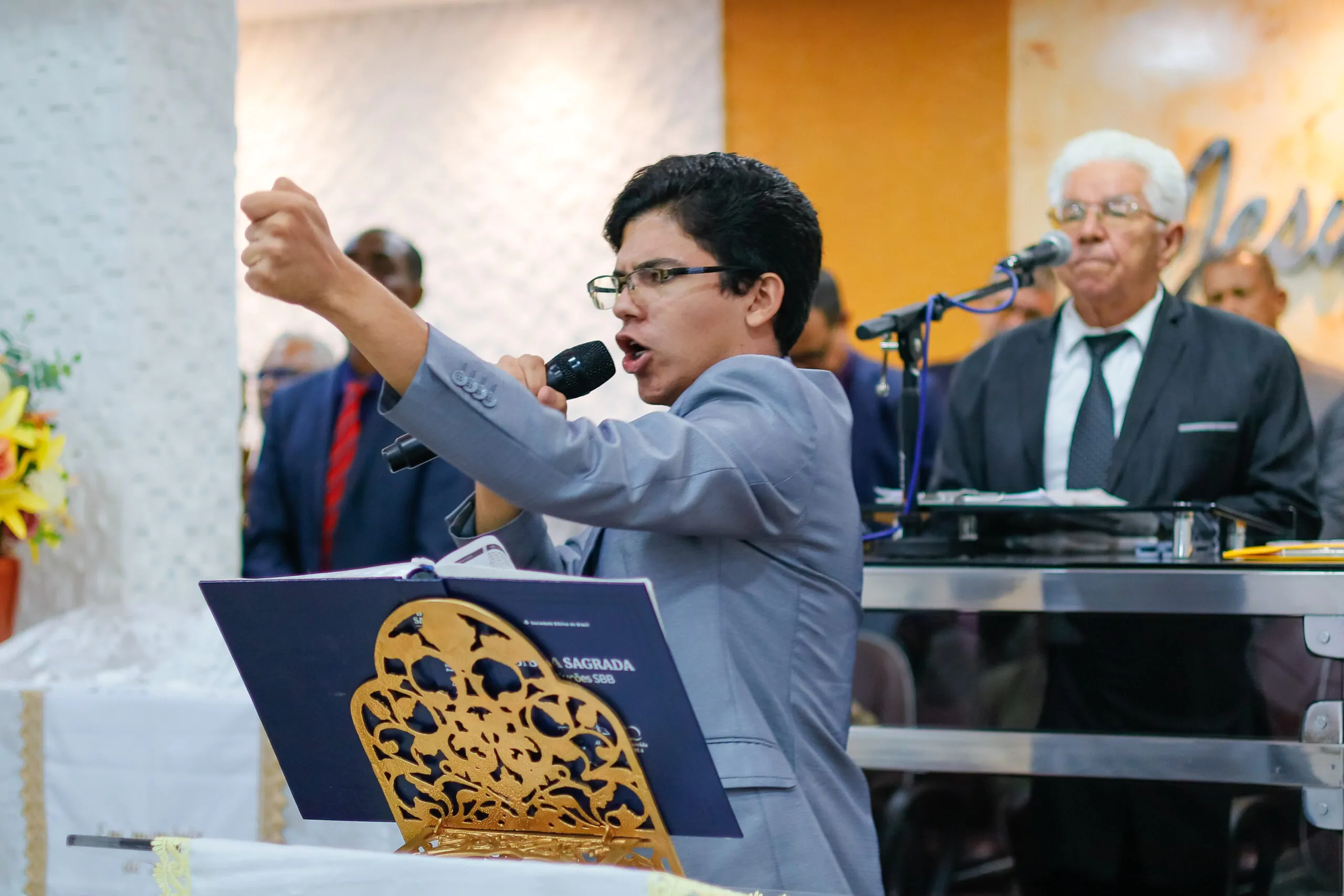 AD Chã do Pilar realiza culto de Santa Ceia com mensagem sobre o altar - Imagem: Anderson Siqueira/ADCOM