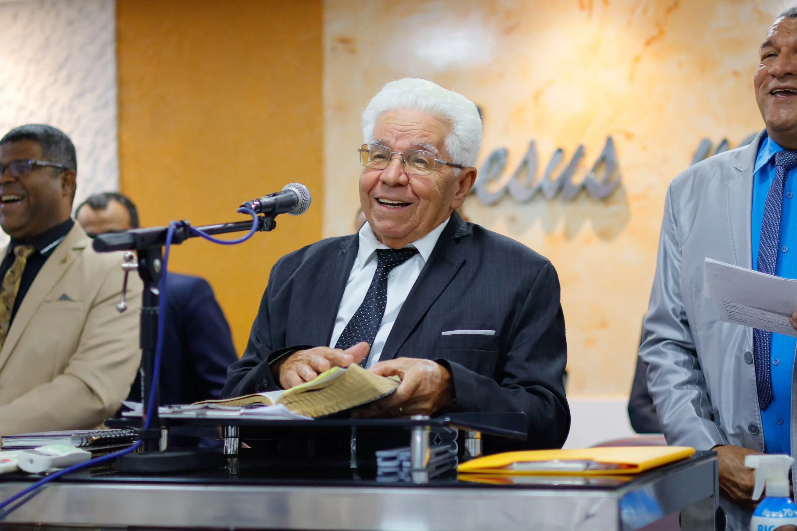 AD Chã do Pilar realiza culto de Santa Ceia com mensagem sobre o altar - Imagem: Anderson Siqueira/ADCOM