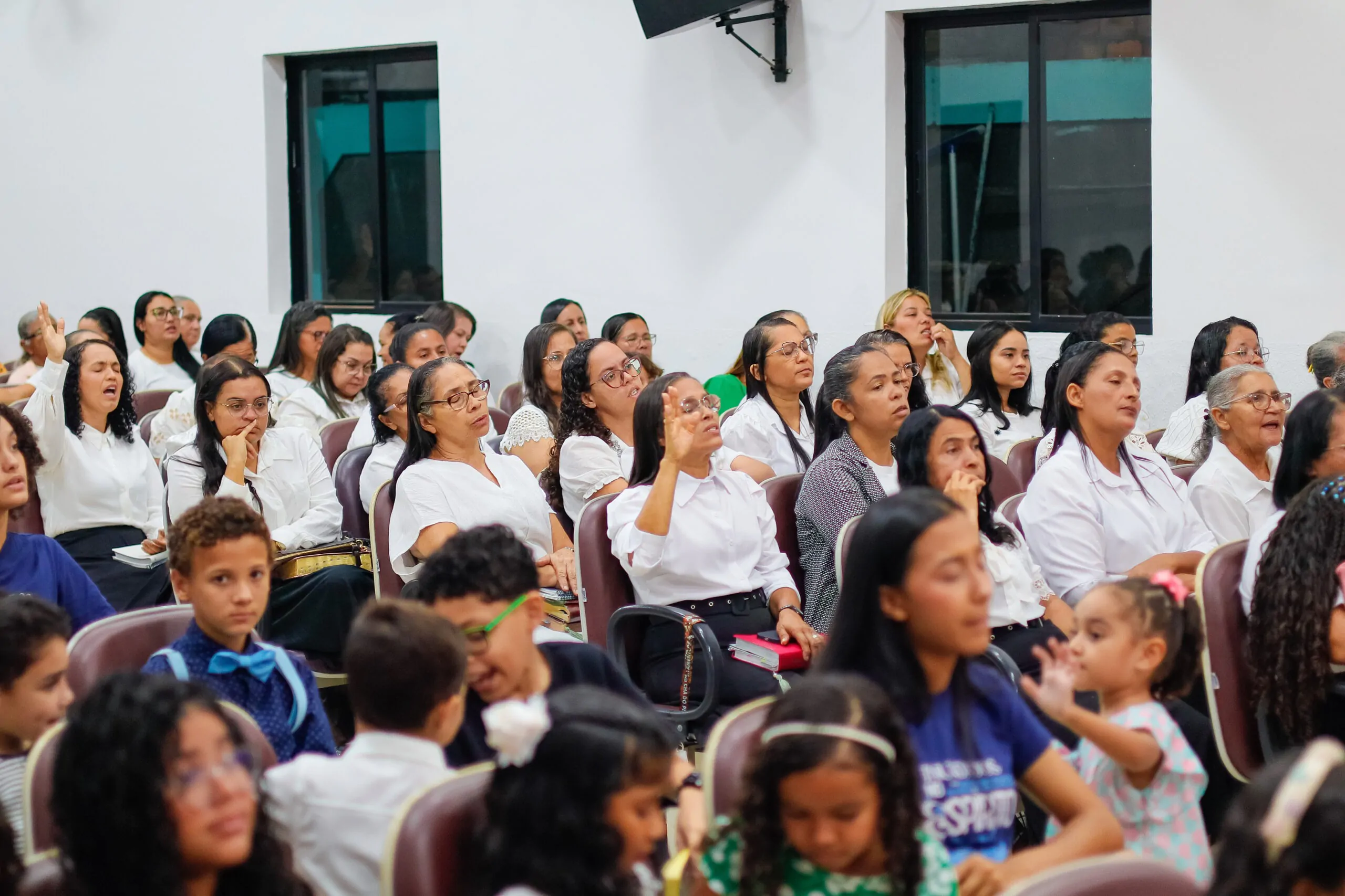AD Chã do Pilar realiza culto de Santa Ceia com mensagem sobre o altar - Imagem: Anderson Siqueira/ADCOM