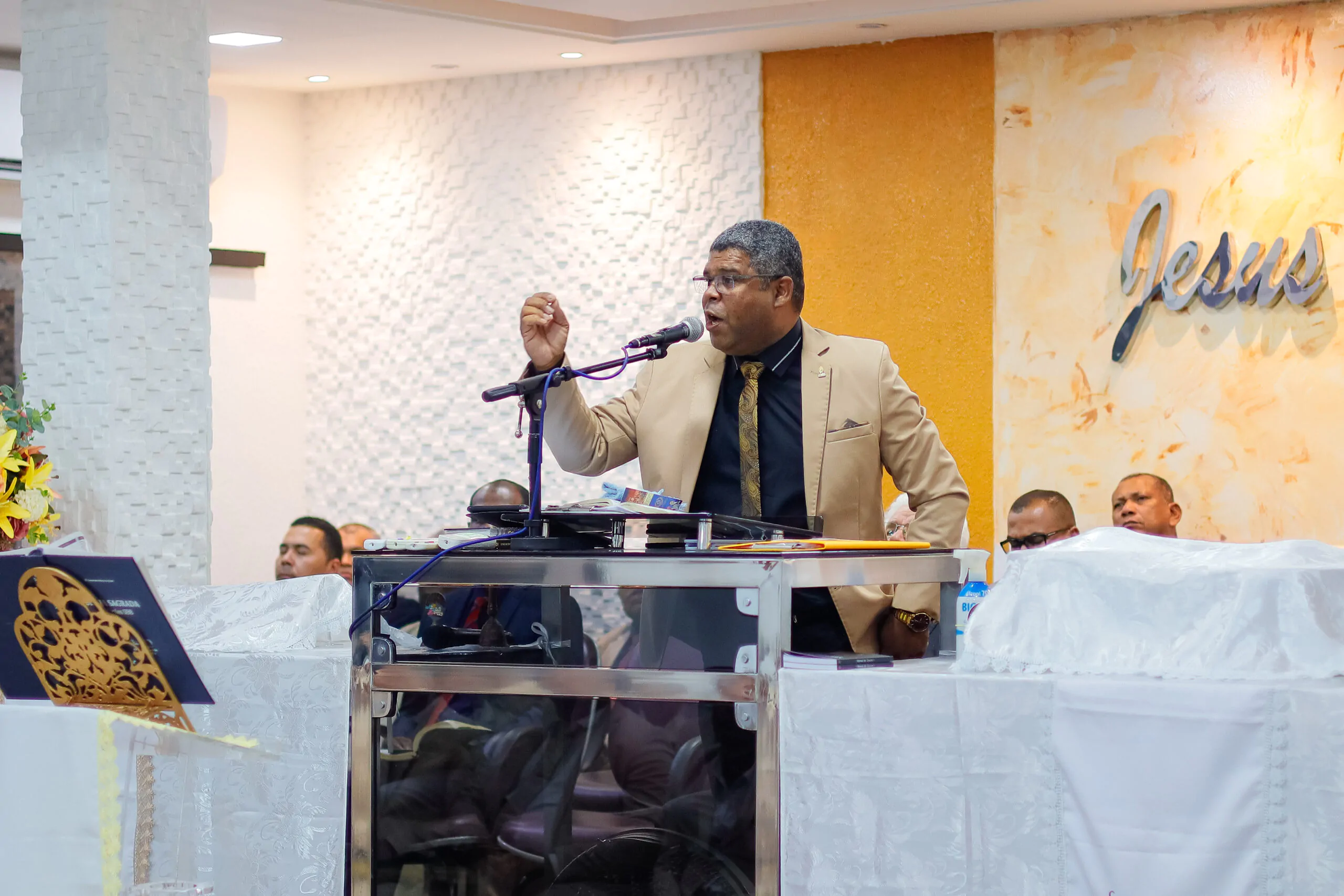 AD Chã do Pilar realiza culto de Santa Ceia com mensagem sobre o altar - Imagem: Anderson Siqueira/ADCOM